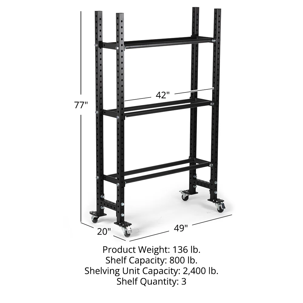Elite Series Mass Storage System with Bumper Plate & Medicine Ball Shelves - Image 70
