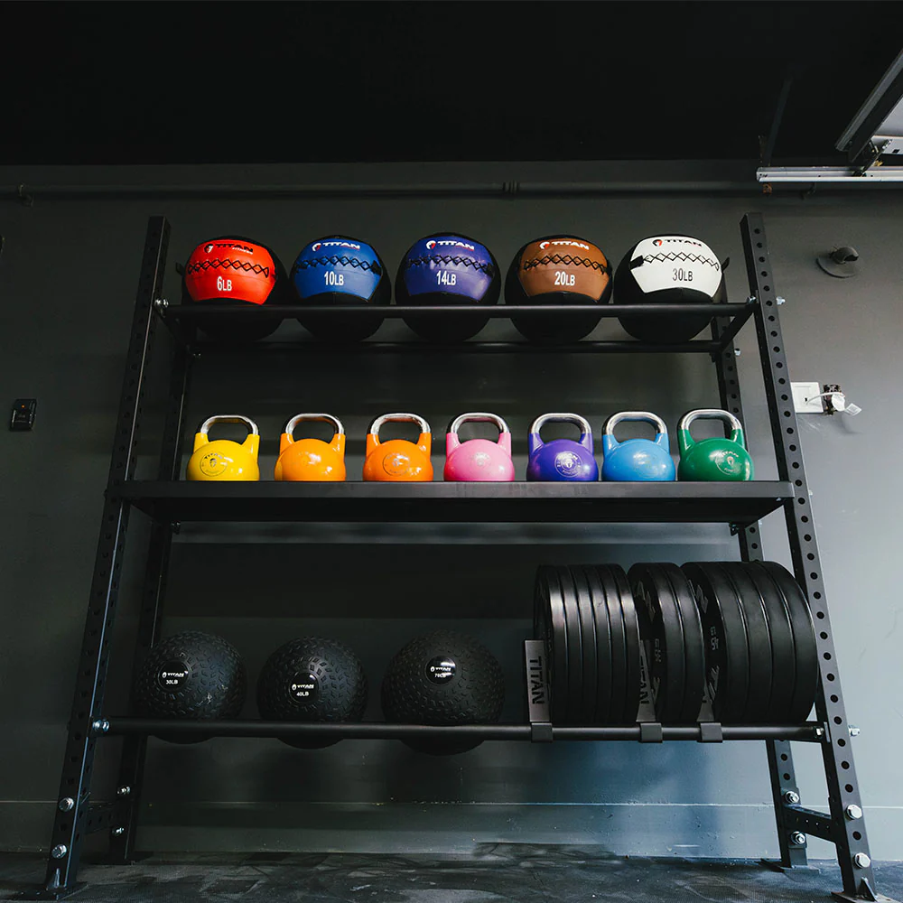 Elite Series Mass Storage System with Bumper Plate & Medicine Ball Shelves - Image 73