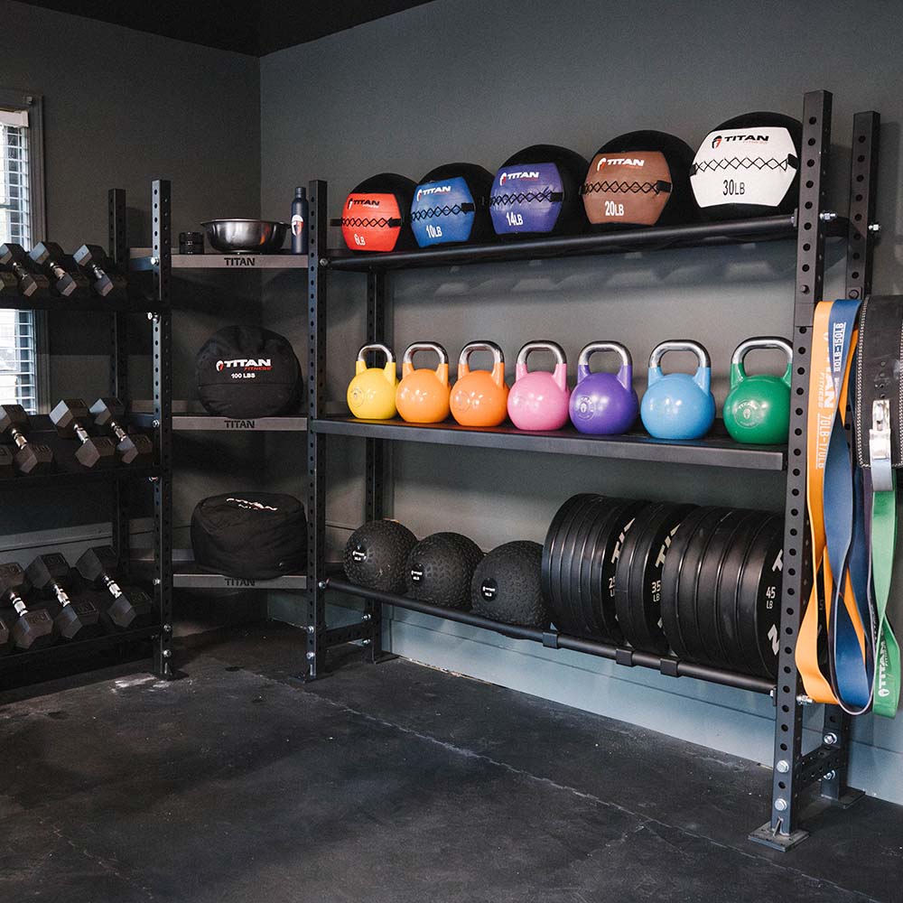 Elite Series Mass Storage System with Bumper Plate & Corner Shelves - Image 32
