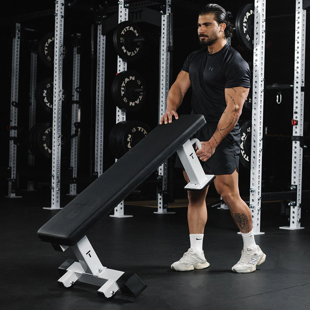 Elite Series Single Post Flat Bench - Image 44