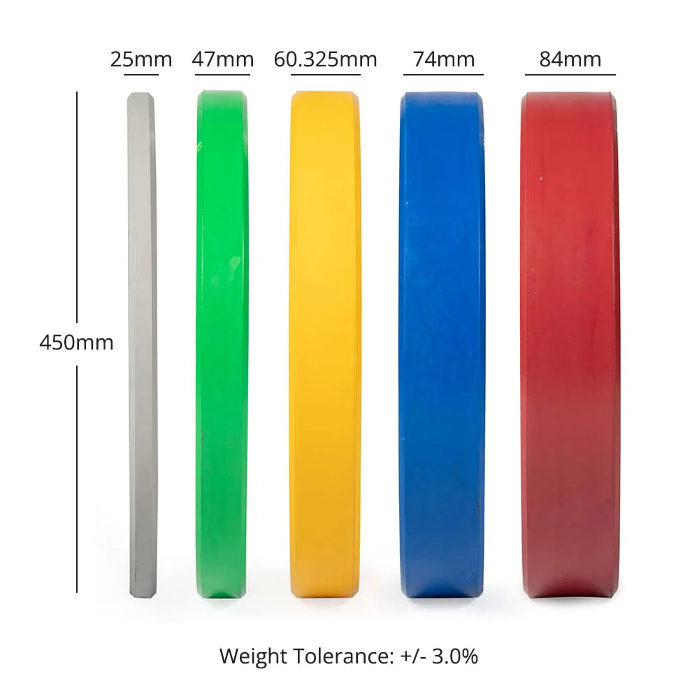 LB Economy Color Bumper Plates - Image 8