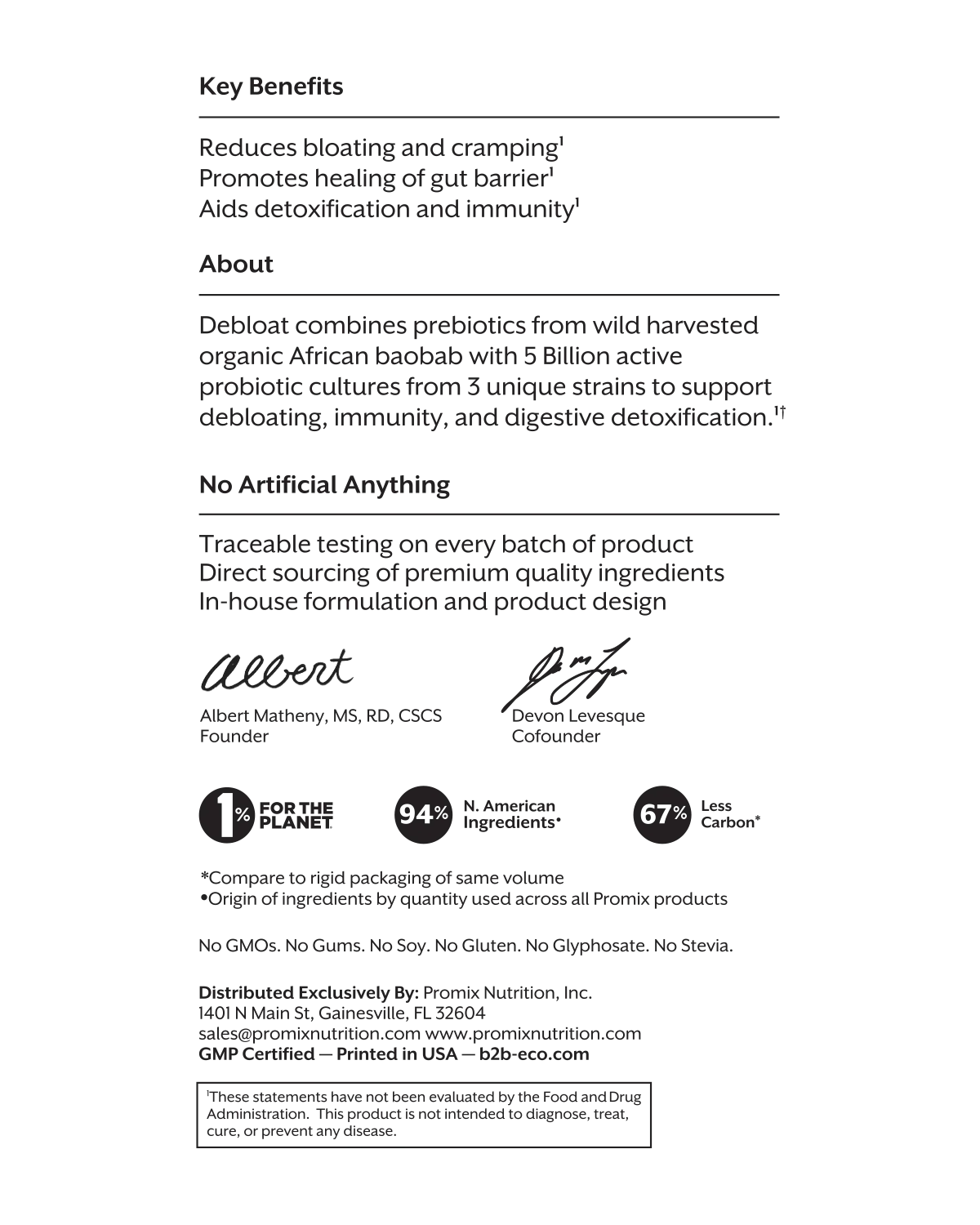 Promix Debloat: Prebiotic + Probiotic - Image 5
