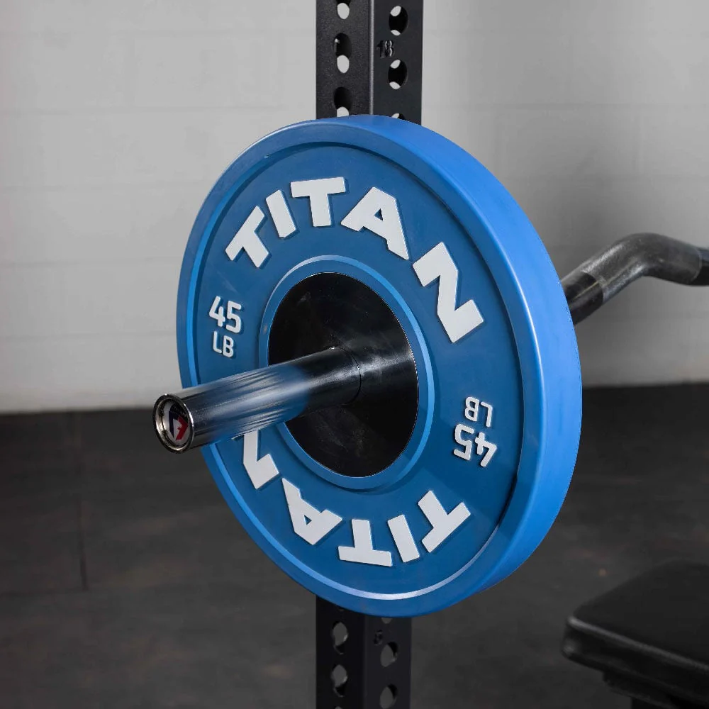 Scratch and Dent, Rackable EZ Curl Fat Bar - Image 4