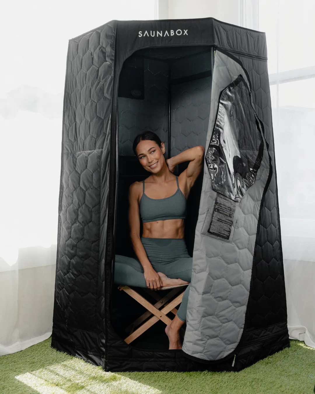SaunaBox® Pulse PRO: Infrared Sauna with Red-light Therapy - Image 11