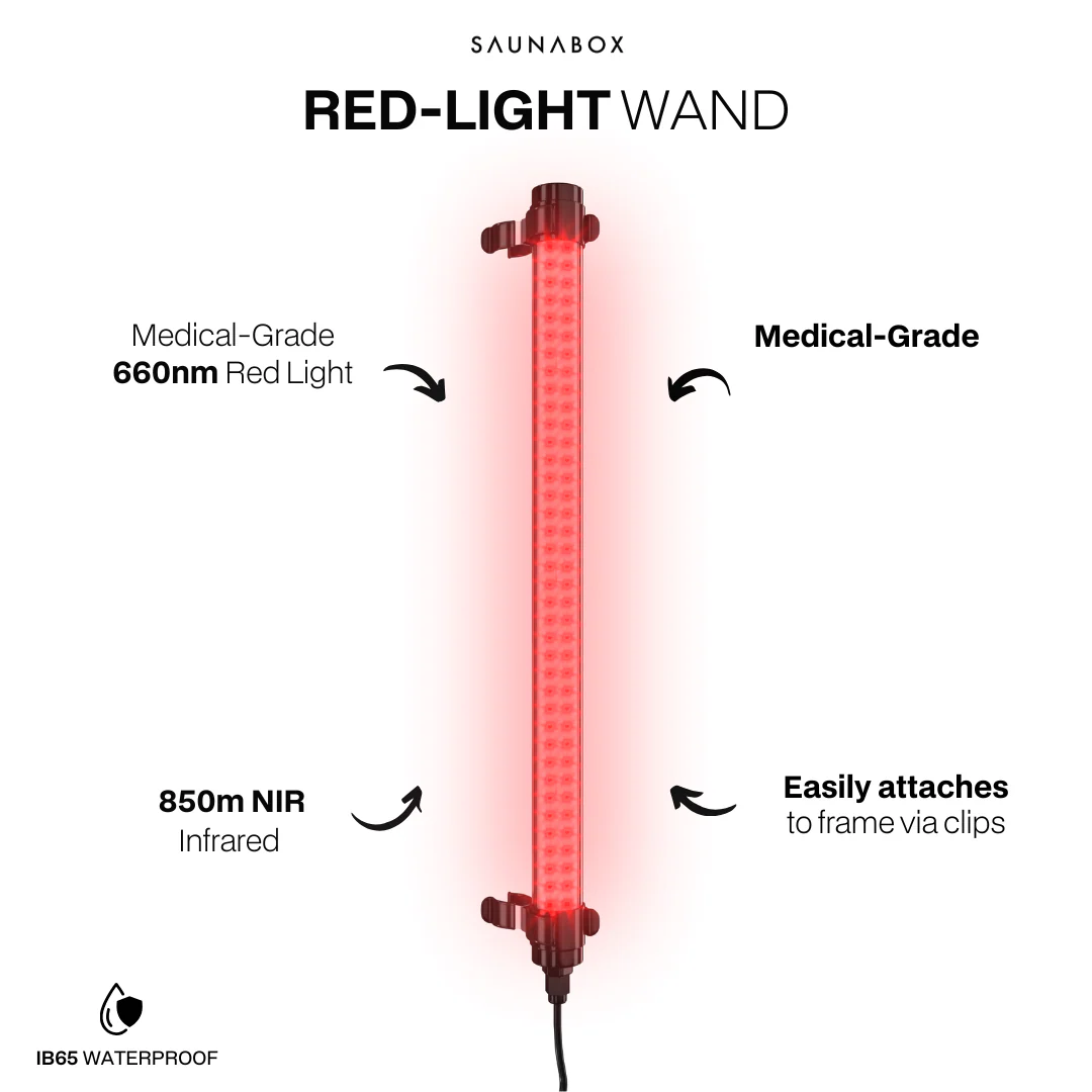 SaunaBox® SmartSteam Pro With Red-Light Therapy - Image 6