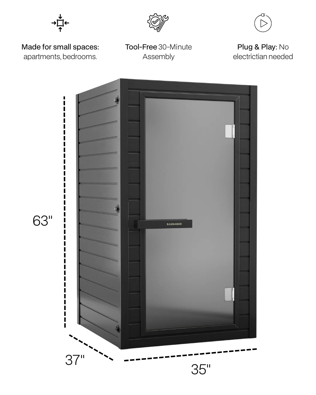 SaunaBox® Solara: Full Spectrum Infrared Sauna - Image 26
