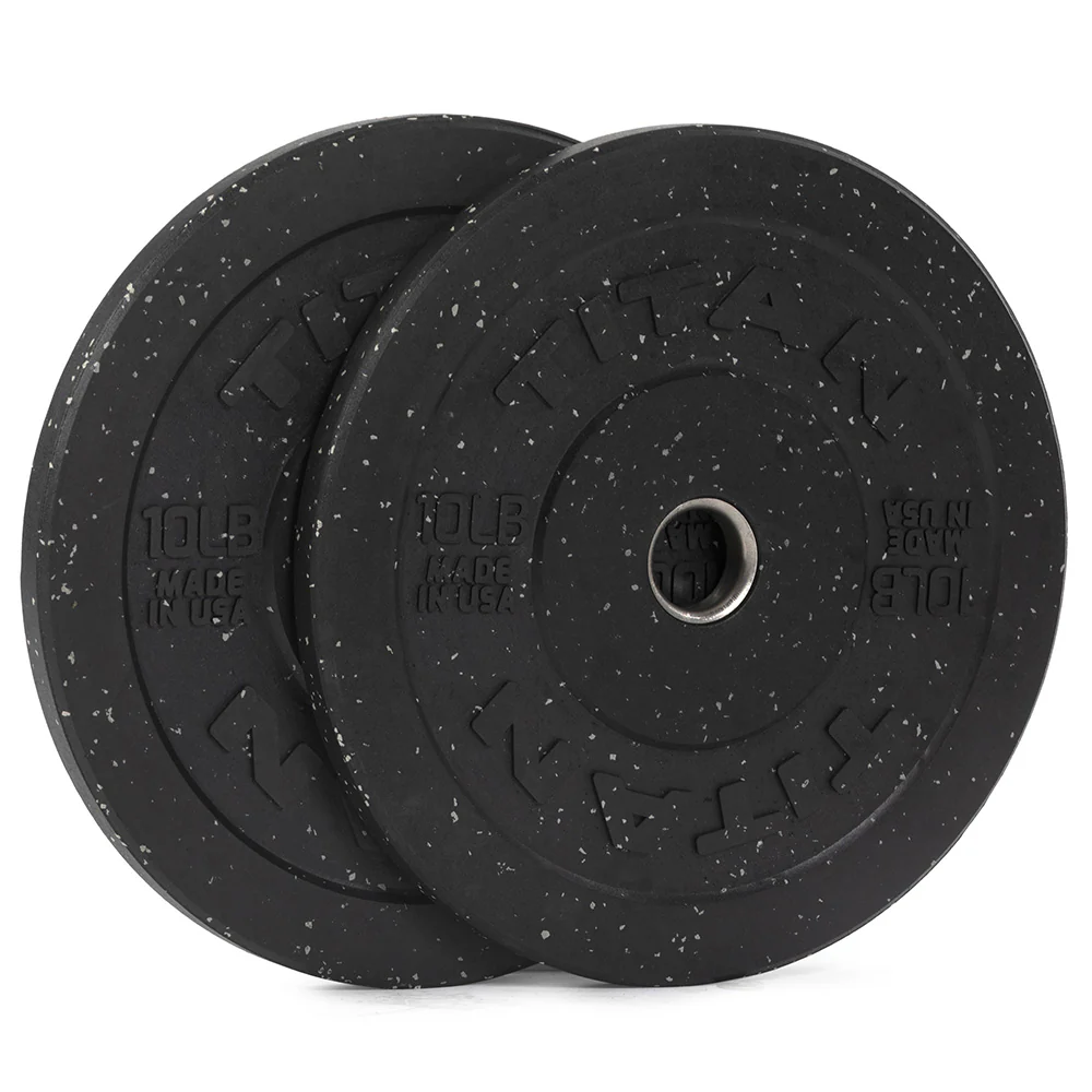 10 LB Pair Crumb Rubber Bumper Plates