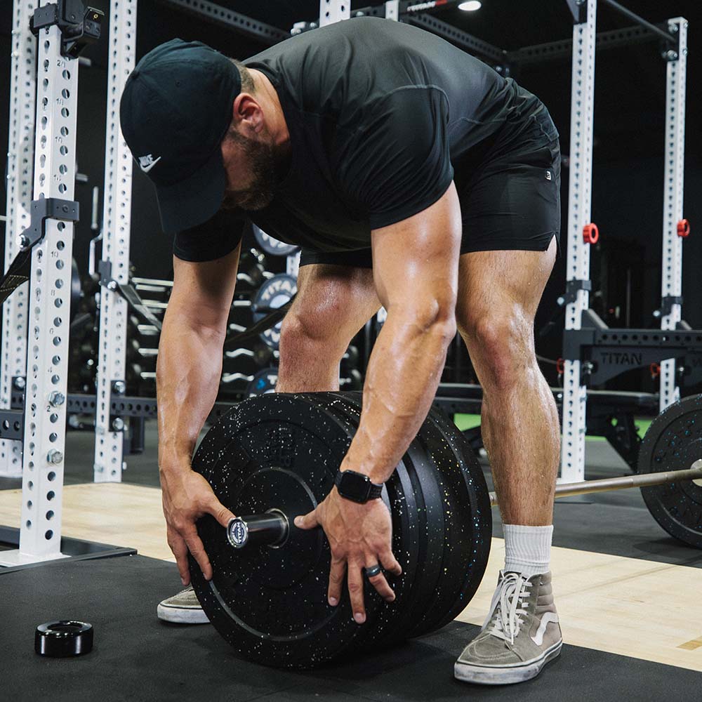 10 LB Pair Crumb Rubber Bumper Plates - Image 4