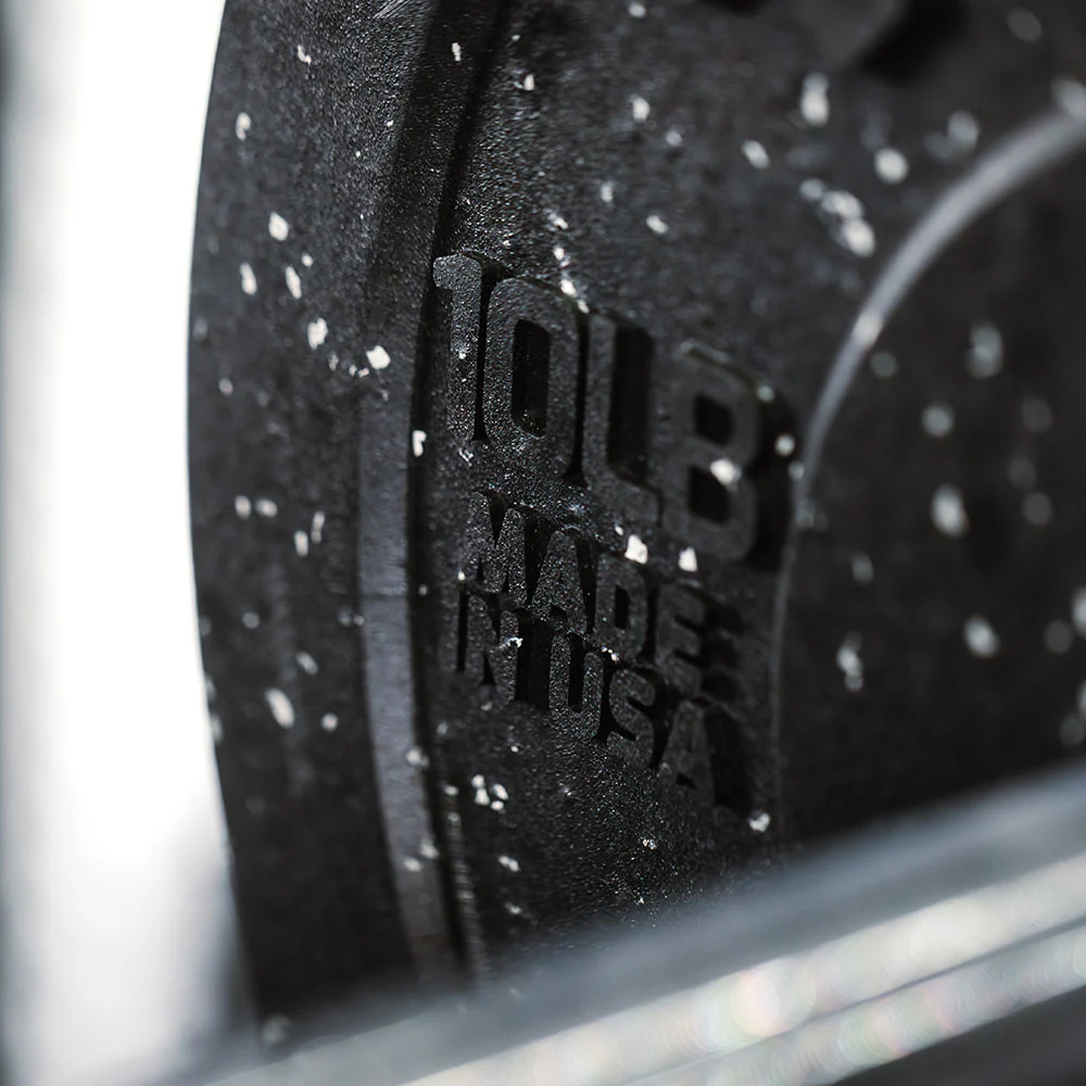 10 LB Pair Crumb Rubber Bumper Plates - Image 6
