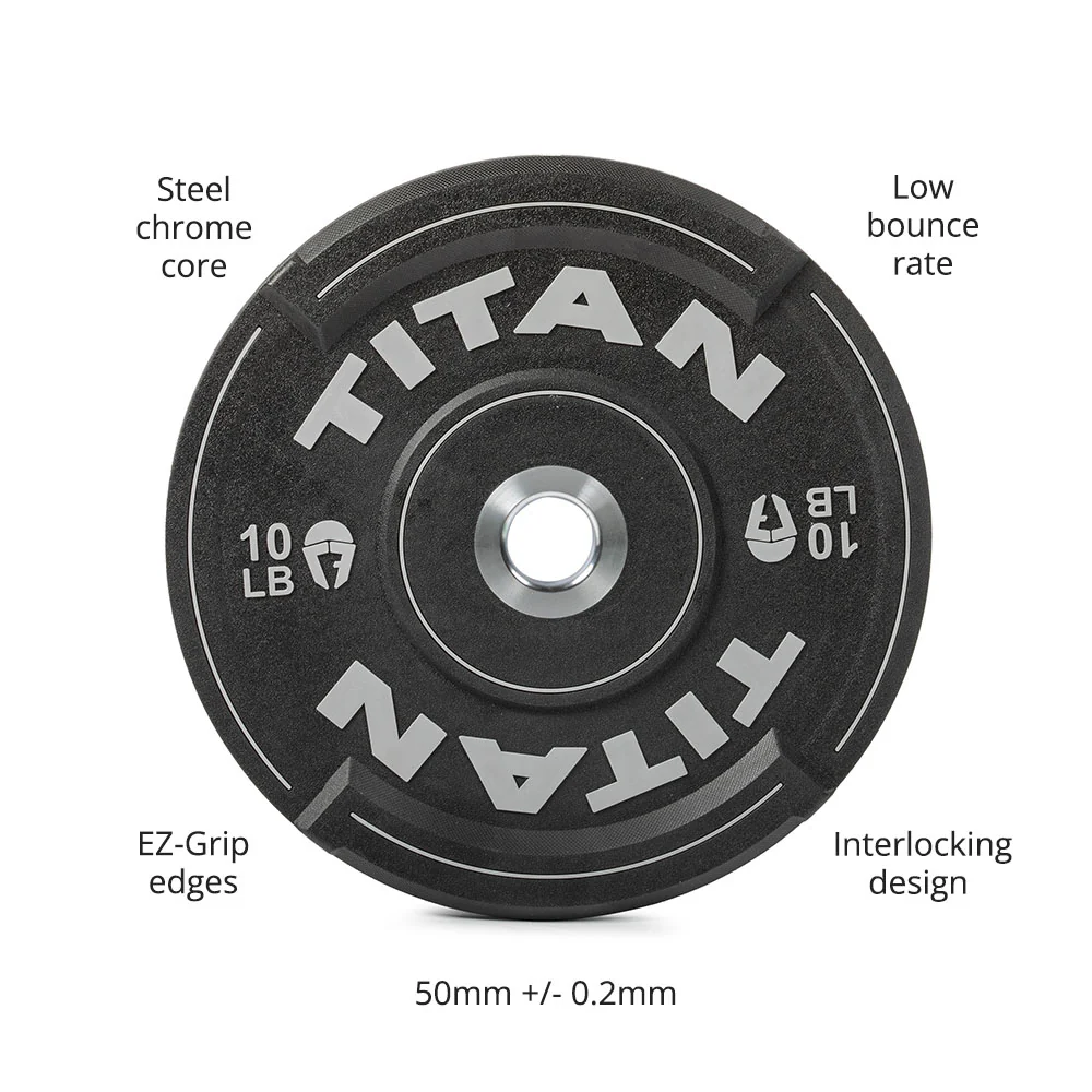 Scratch and Dent, 10 LB Pair EZ-Grip Elite Urethane Color Plates - Image 9