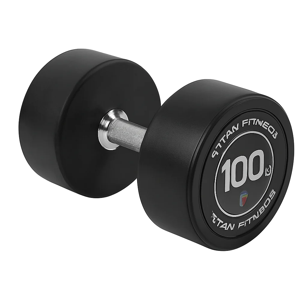 Scratch and Dent, 100 LB Round Urethane Dumbbell
