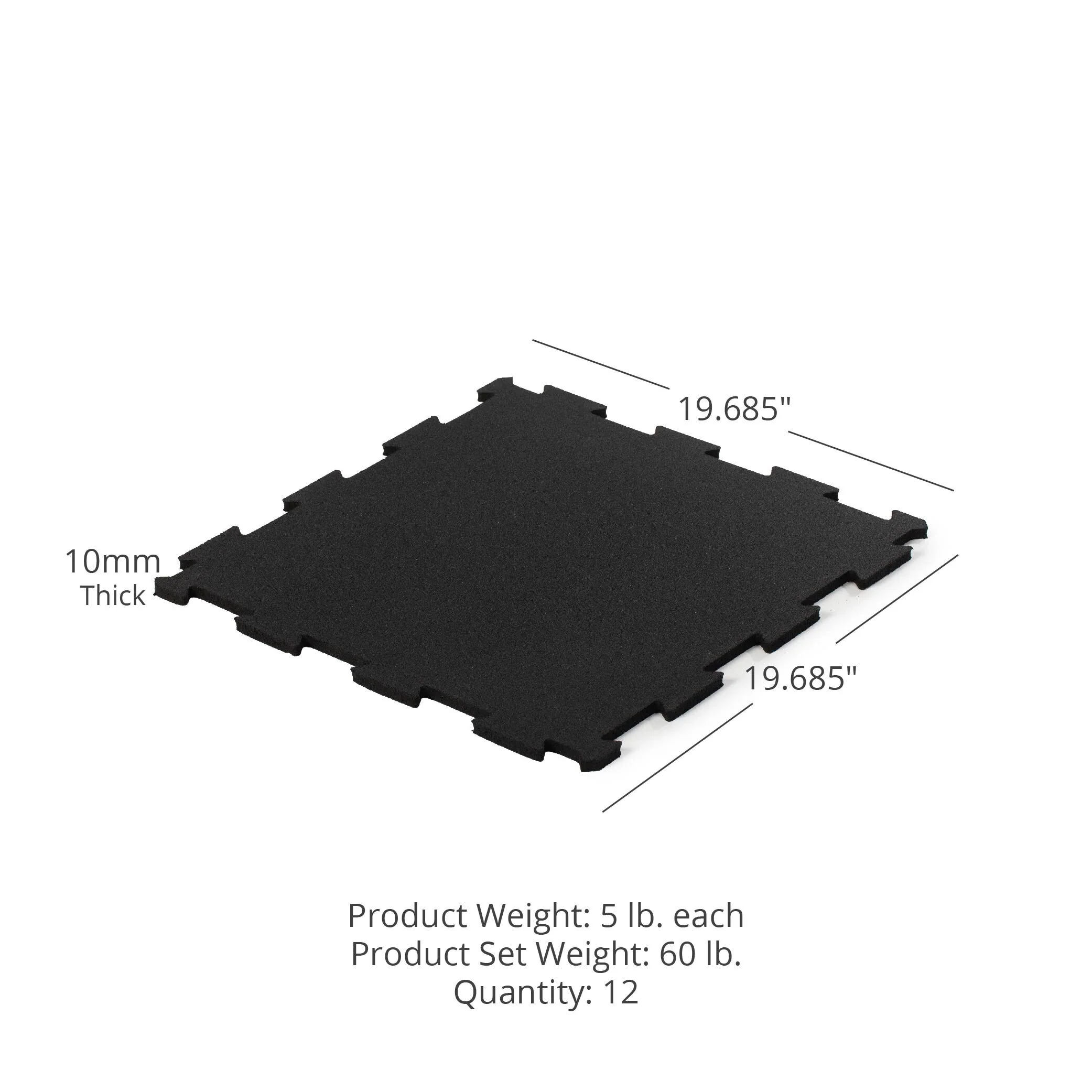 12 PK Interlocking Tile Flooring - Image 7