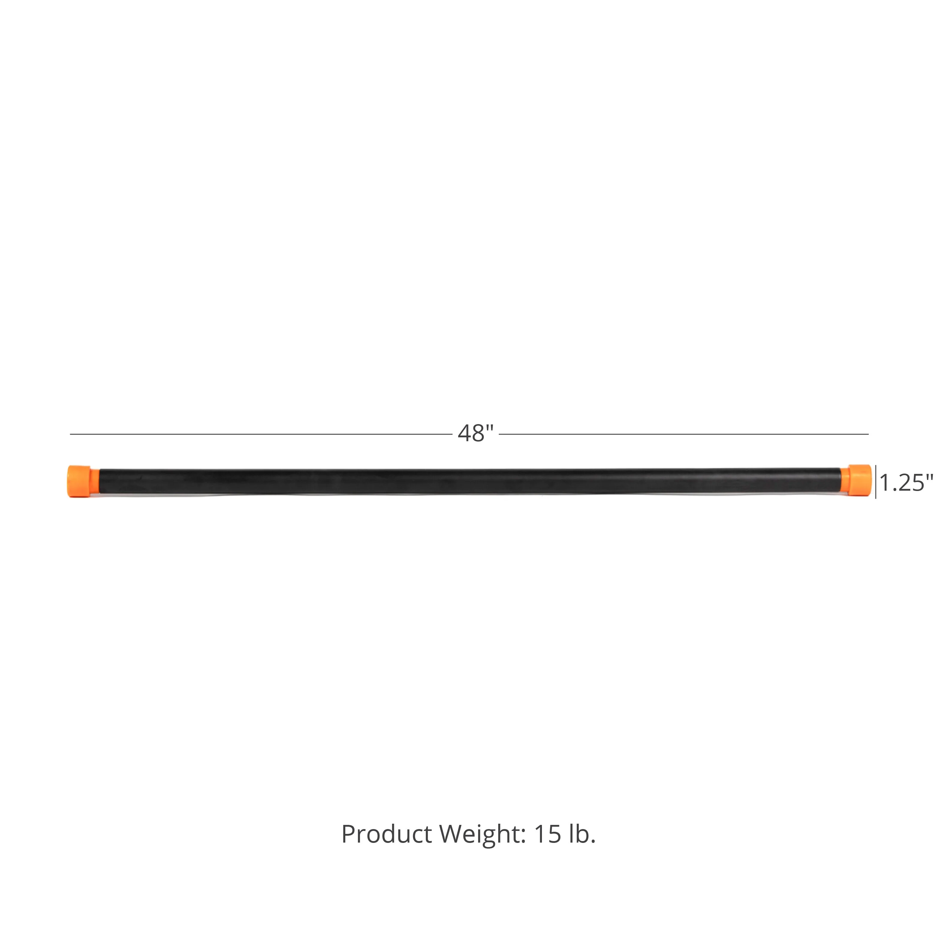 Scratch and Dent - 15 lb Aerobic Exercise Body Bar - FINAL SALE - Image 7
