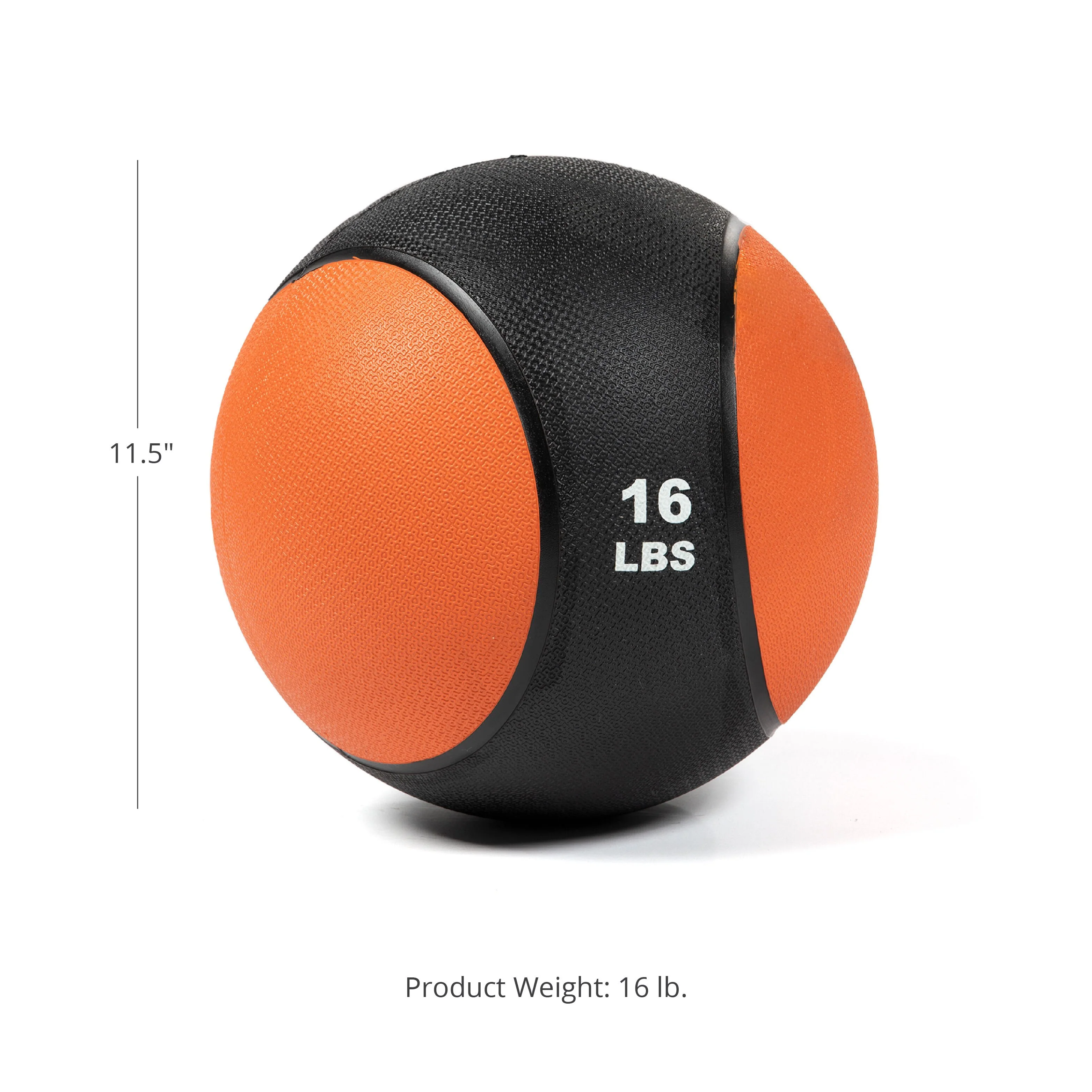 Scratch and Dent - 16 LB Rubber Medicine Ball - FINAL SALE - Image 7