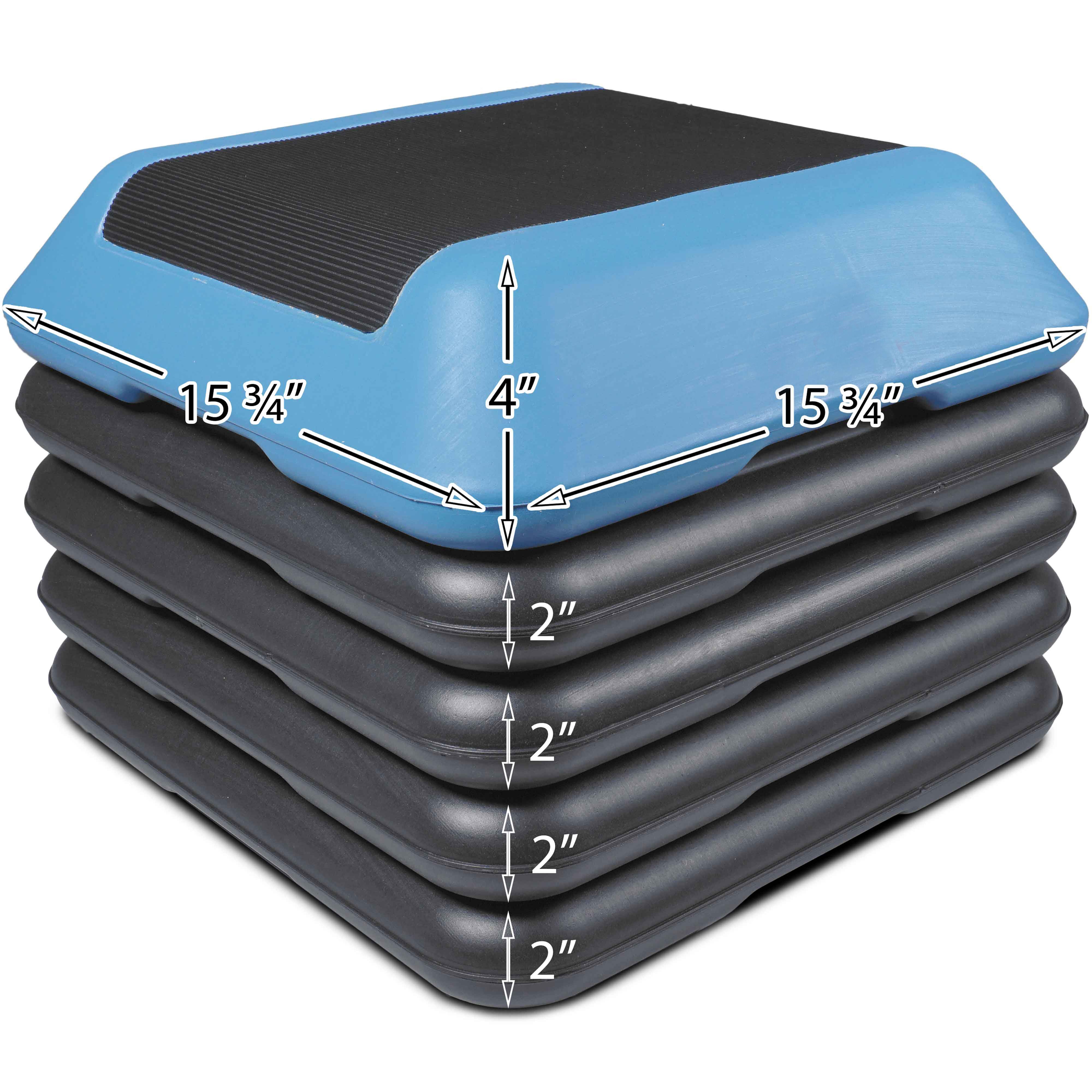 Scratch and Dent - 16"x16" Adjustable Aerobic Step w/ Risers - FINAL SALE - Image 4