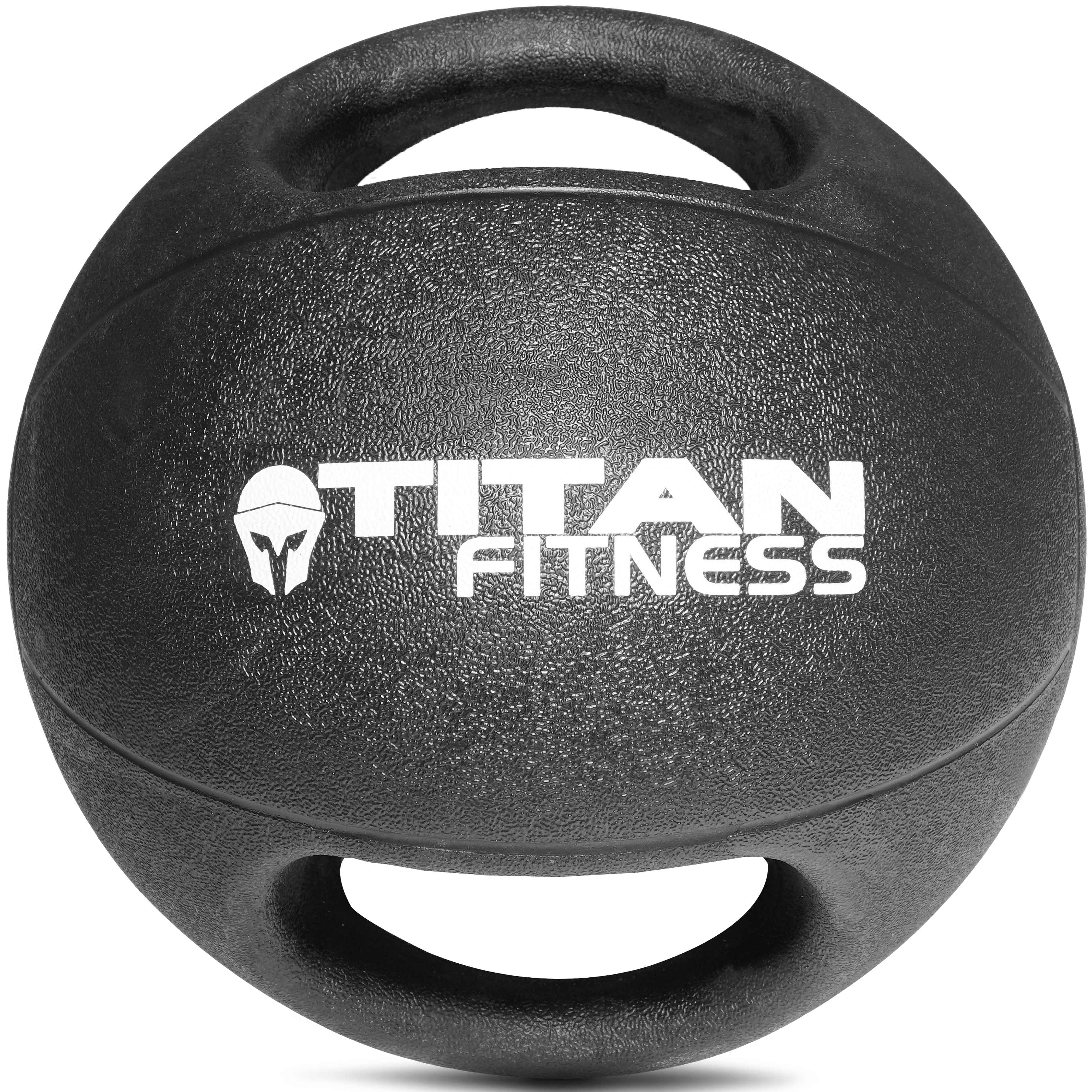 Scratch and Dent, 16lb Dual Grip Medicine Ball - Image 3