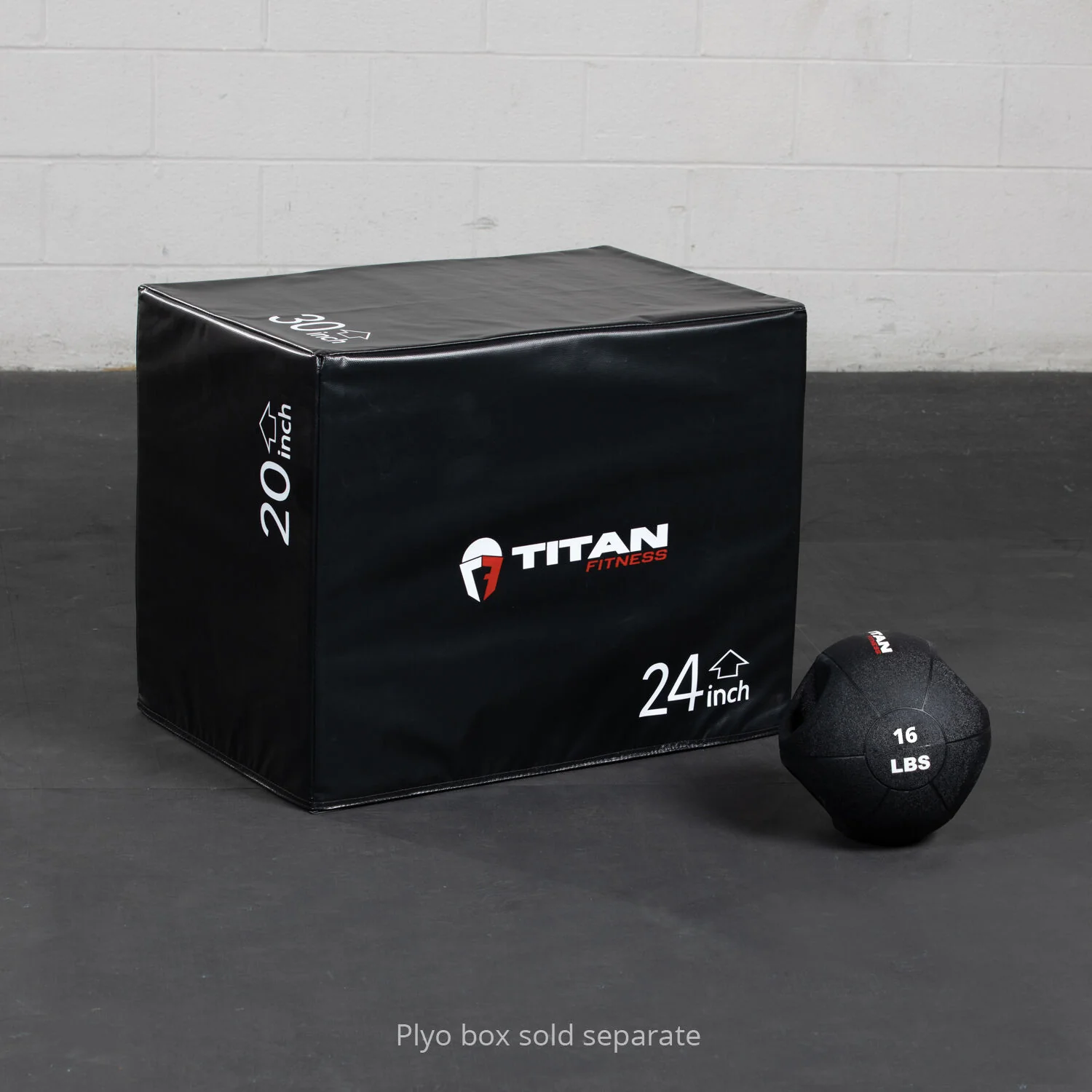 Scratch and Dent, 16lb Dual Grip Medicine Ball - Image 4
