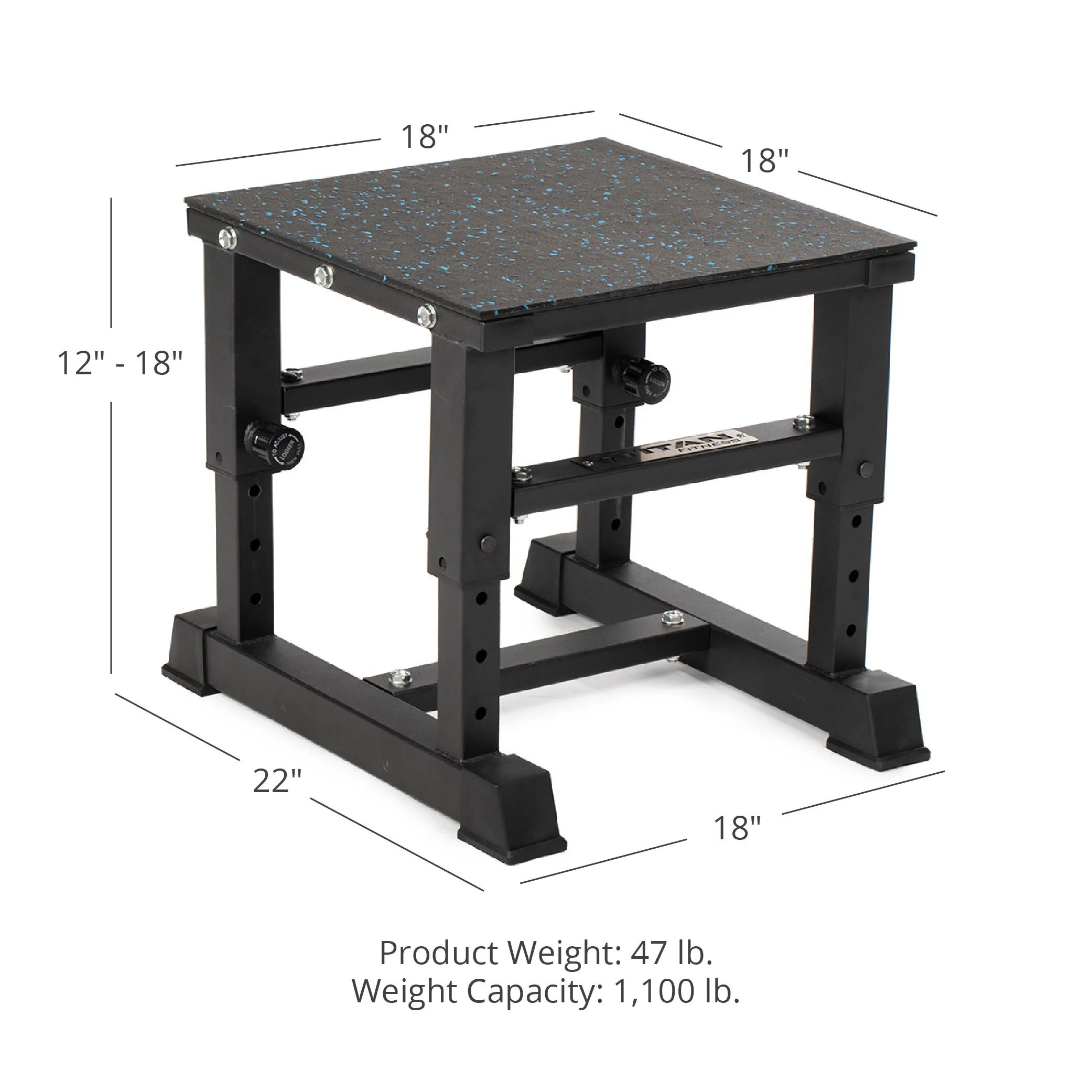 18" Adjustable Plyometric Box - Image 7