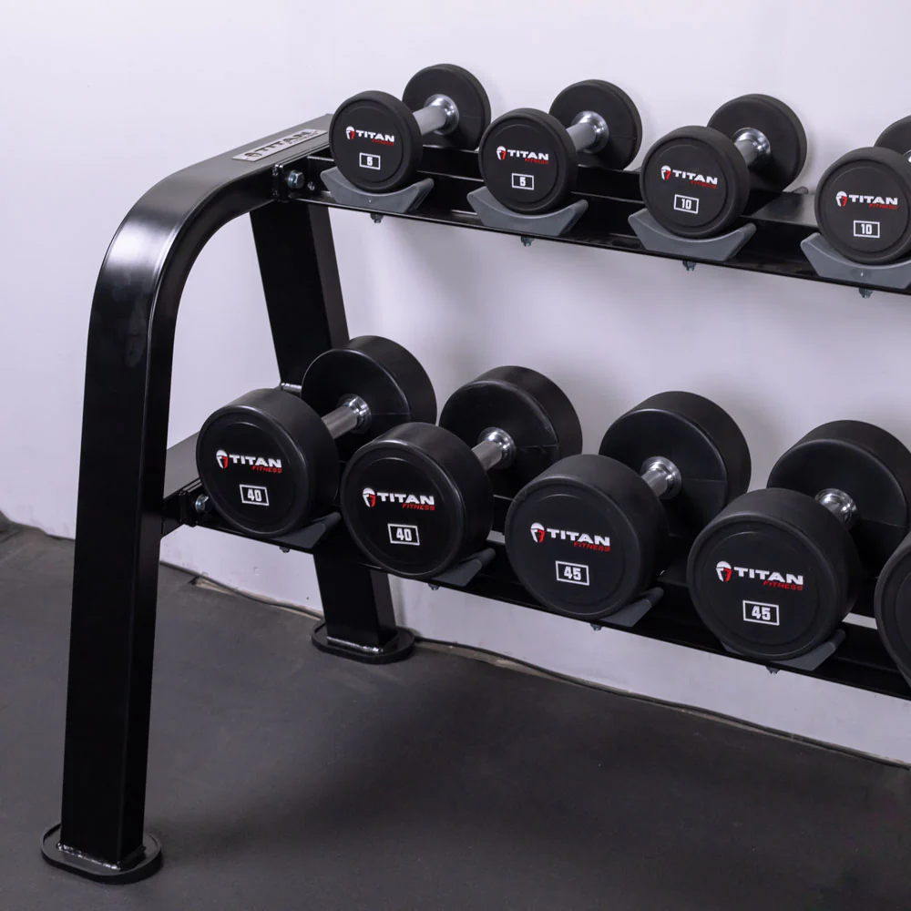 2 Tier Saddle Dumbbell Rack - Image 6