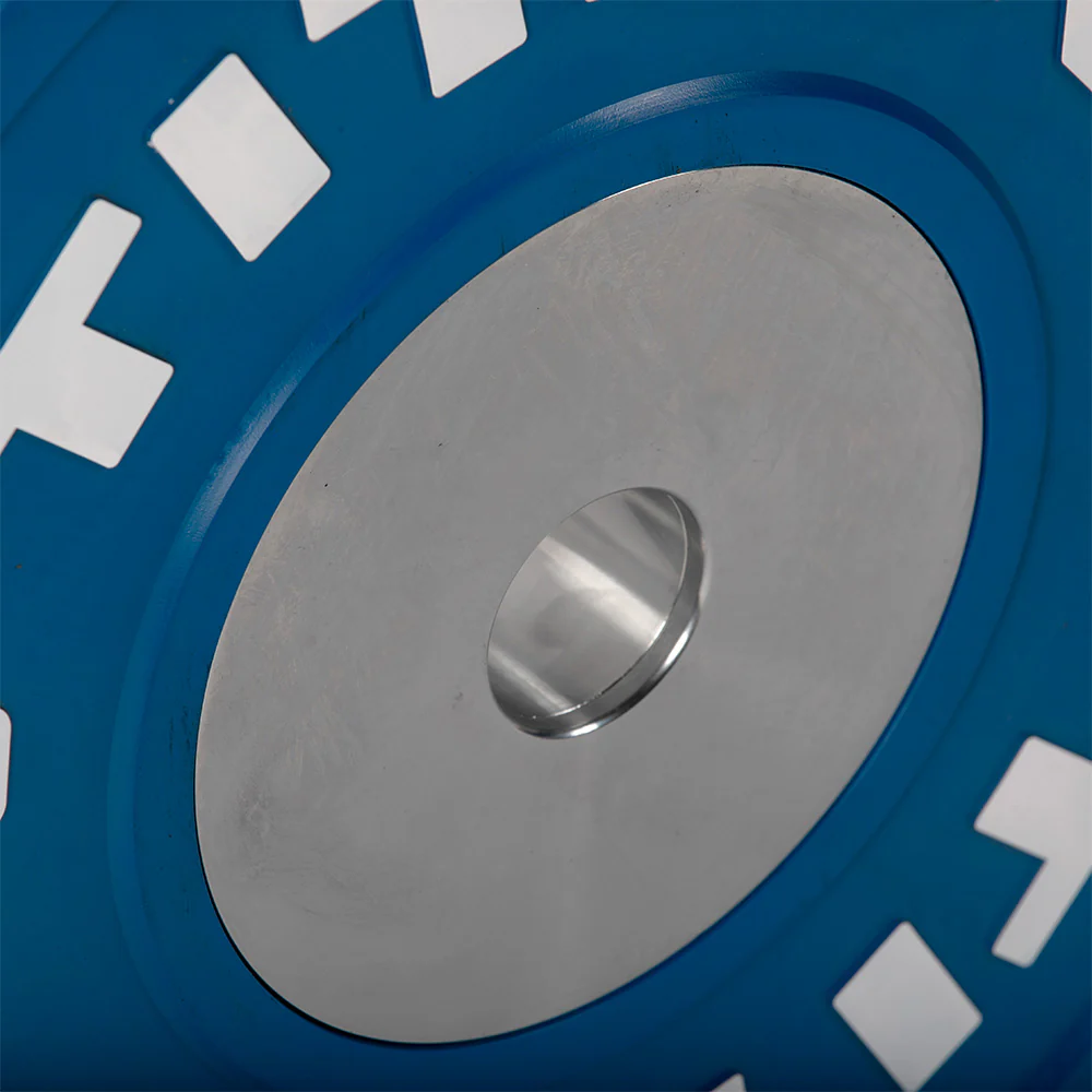 Scratch and Dent, 20 KG Blue Elite Color Olympic Bumper Plate - Image 2
