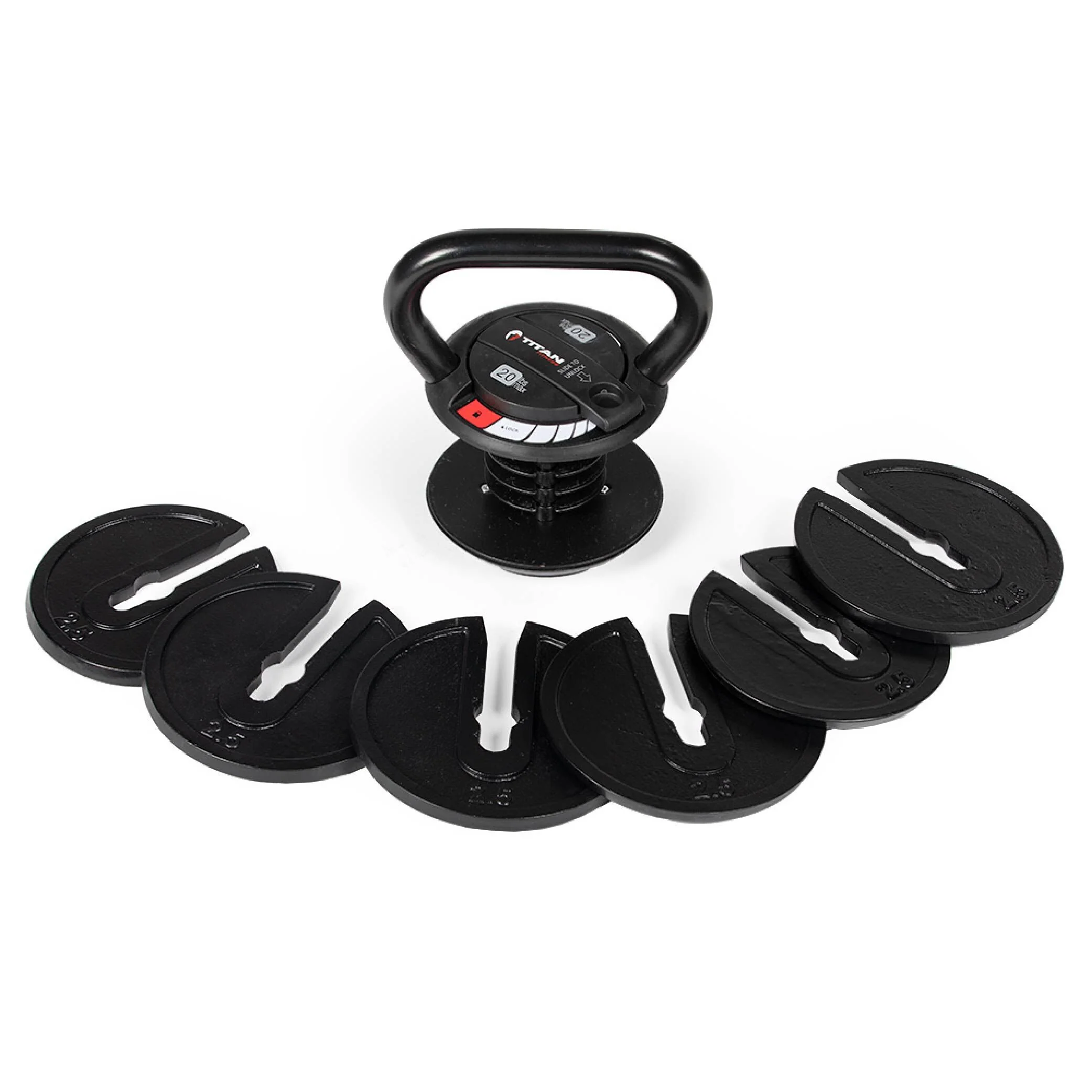 Scratch and Dent, 20 LB Adjustable Kettlebell - Image 9