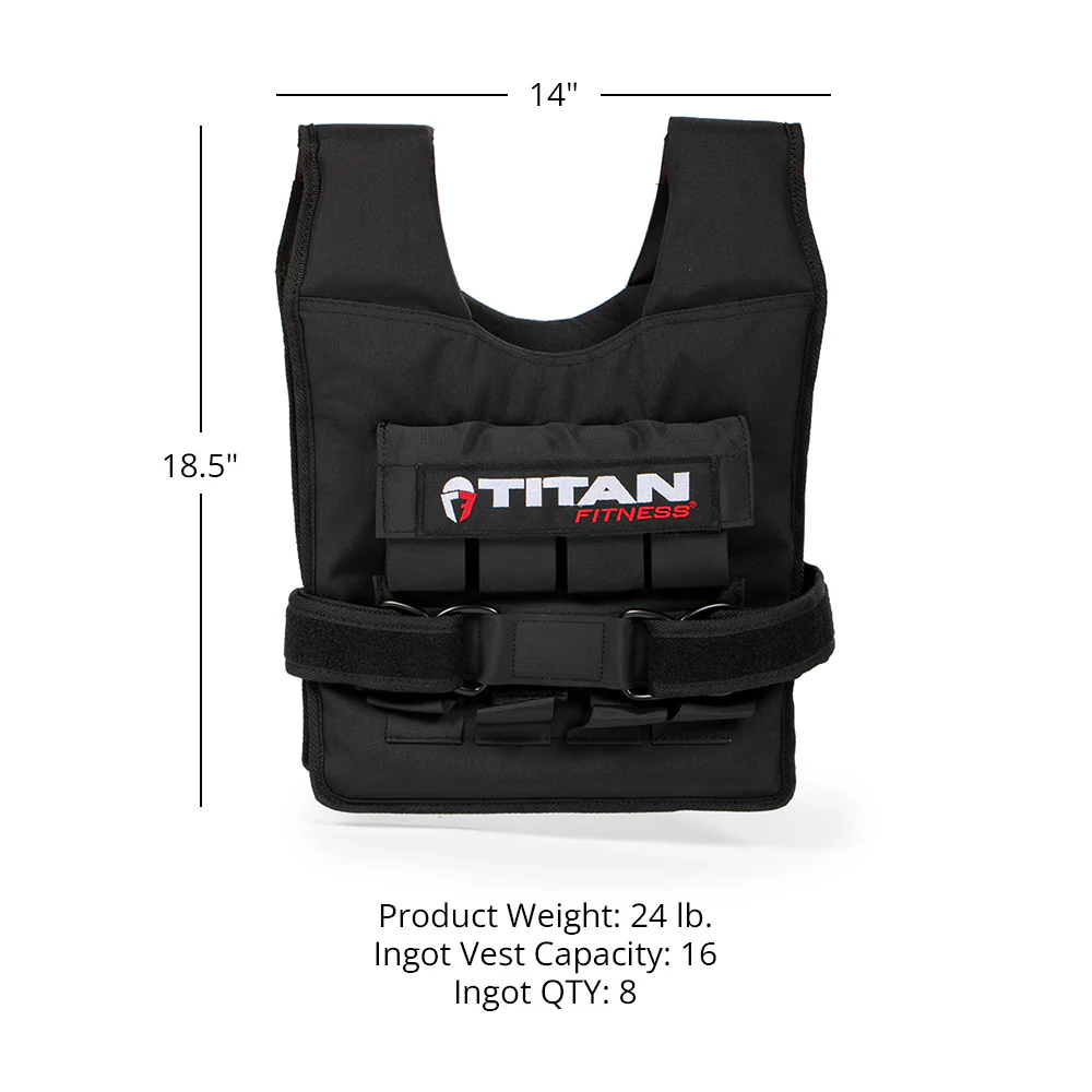 Scratch and Dent, 20 LB Weight Vest - Image 10