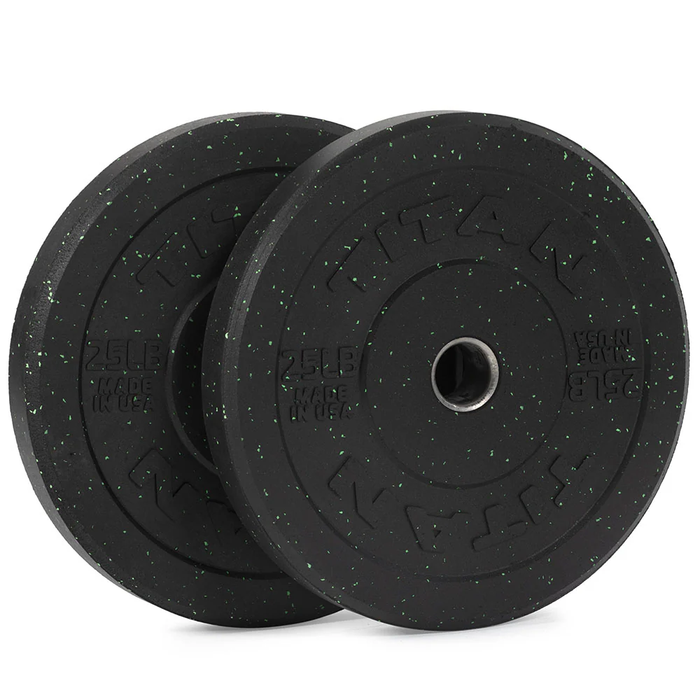 25 LB Pair Crumb Rubber Bumper Plates