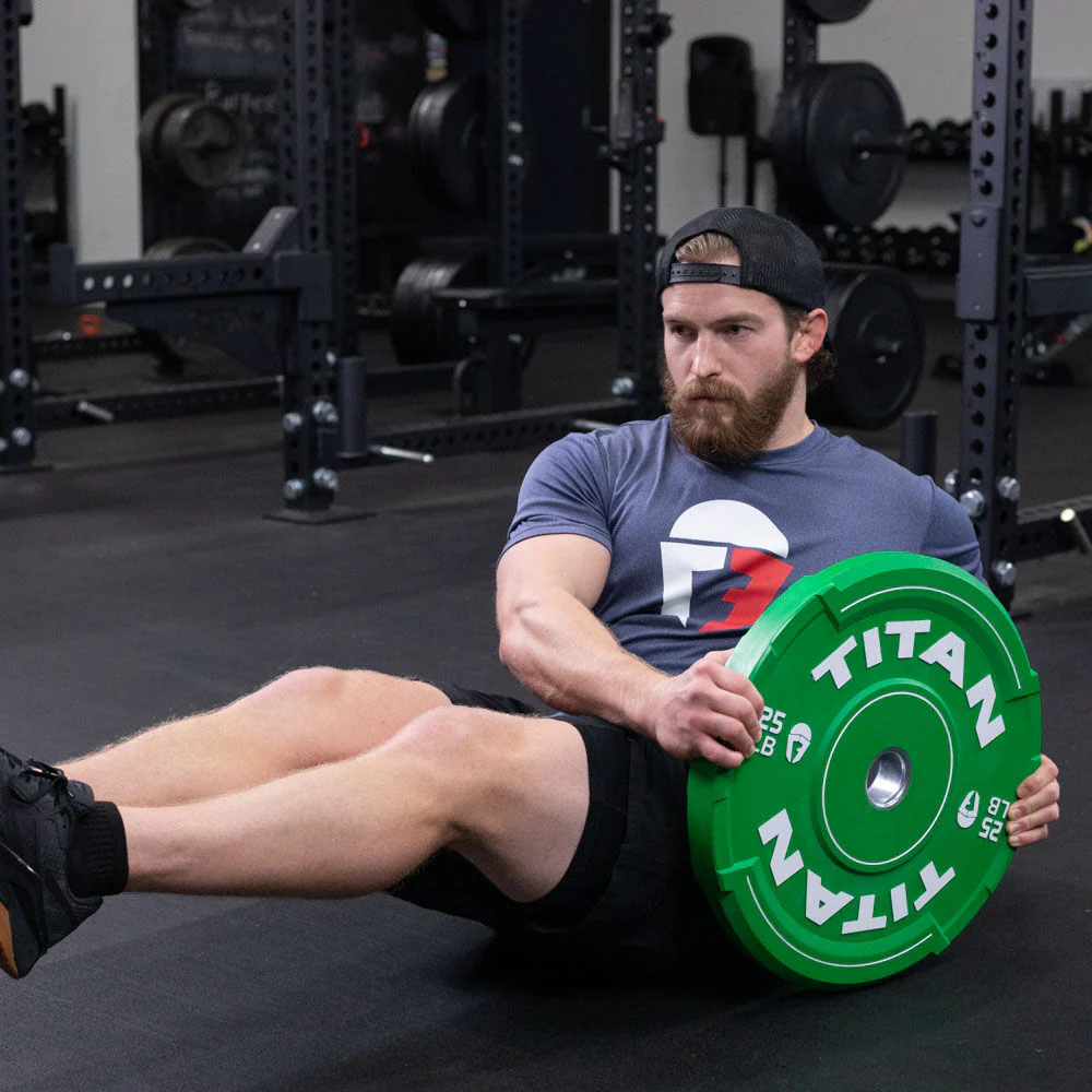 25 LB Pair EZ-Grip Color Bumper Plates - Image 2