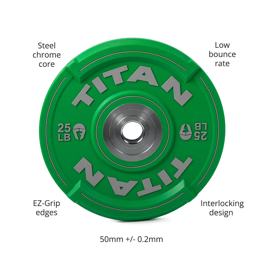 Scratch and Dent, 25 LB Pair EZ-Grip Elite Urethane Color Plates - Image 9