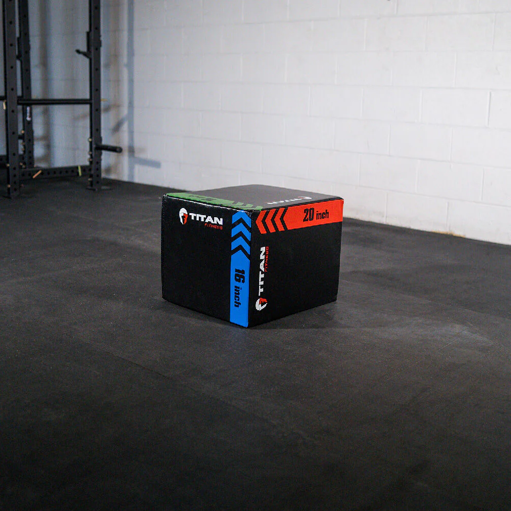 Scratch and Dent - 3-In-1 Heavy Foam Plyometric Box – 16-in x 18-in x 20-in - FINAL SALE - Image 2