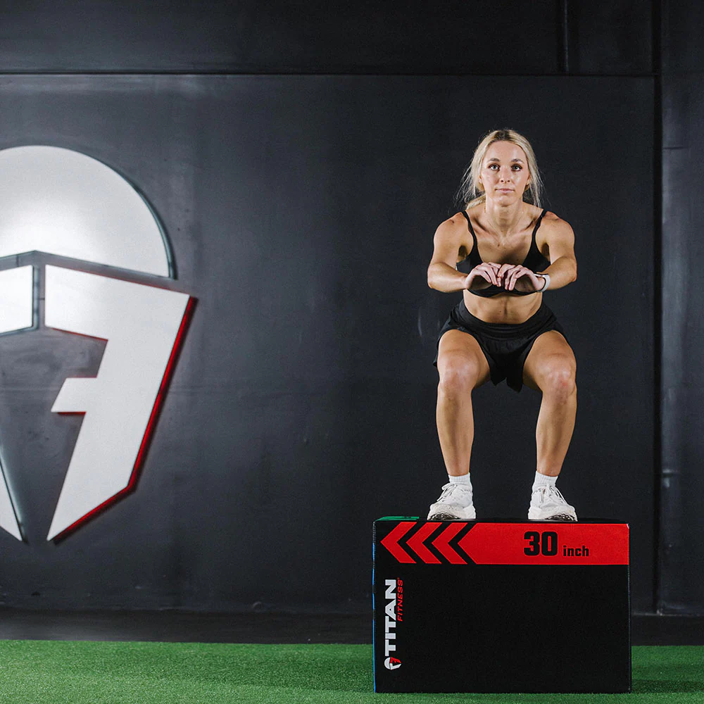 Scratch and Dent, 3-in-1 Heavy Foam Plyometric Box | 20" x 24" x 30" - Image 6