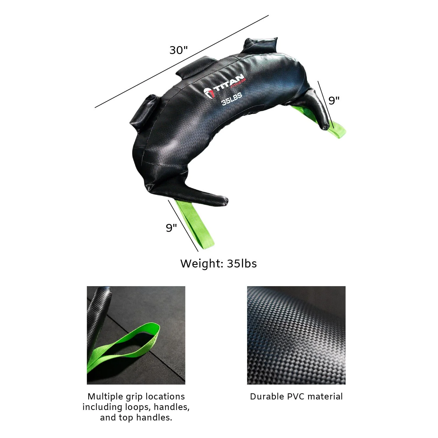 Scratch and Dent - 35 LB Functional Training Swing Bag - FINAL SALE - Image 7