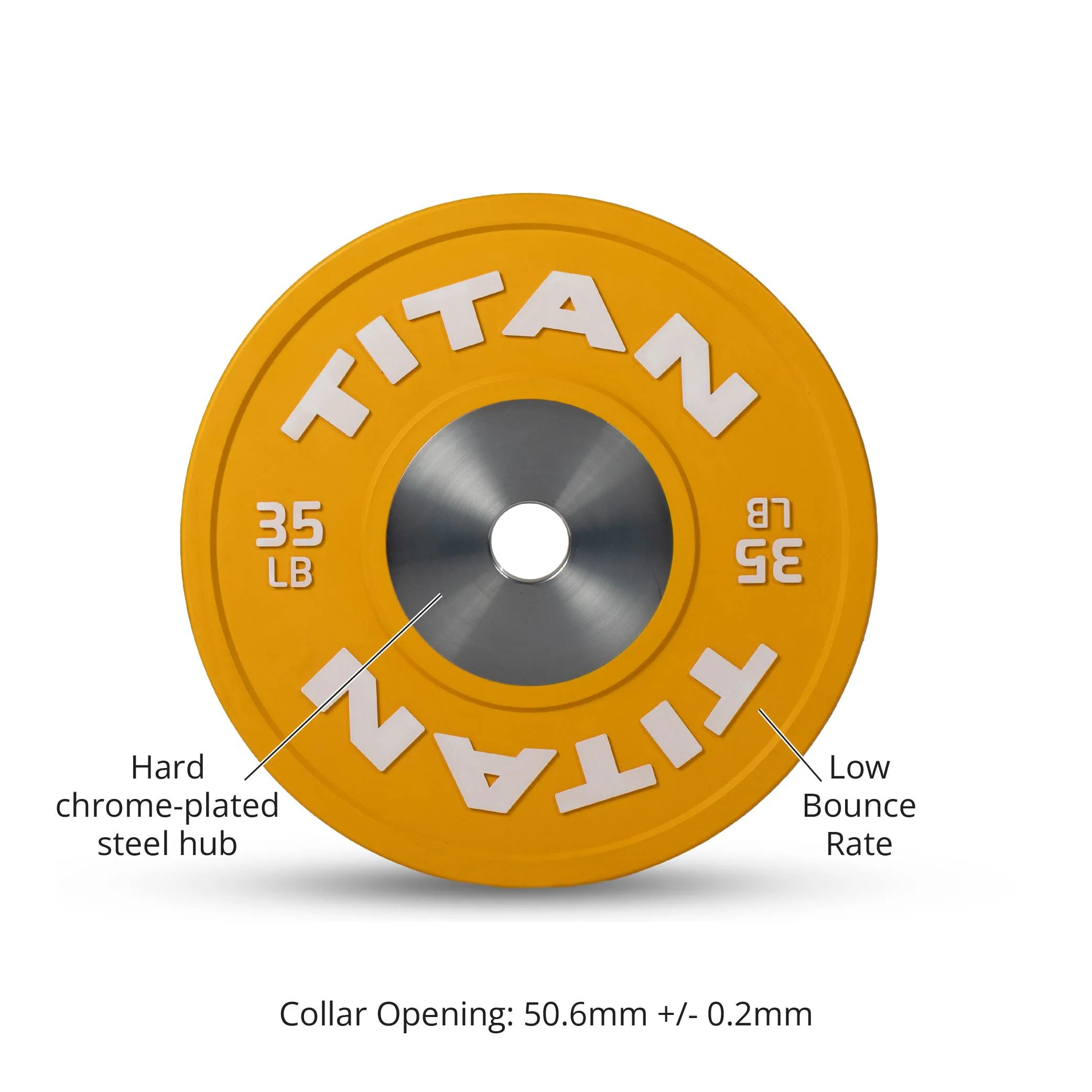 Scratch and Dent, 35 LB Single Elite Color Competition Plate - Image 4