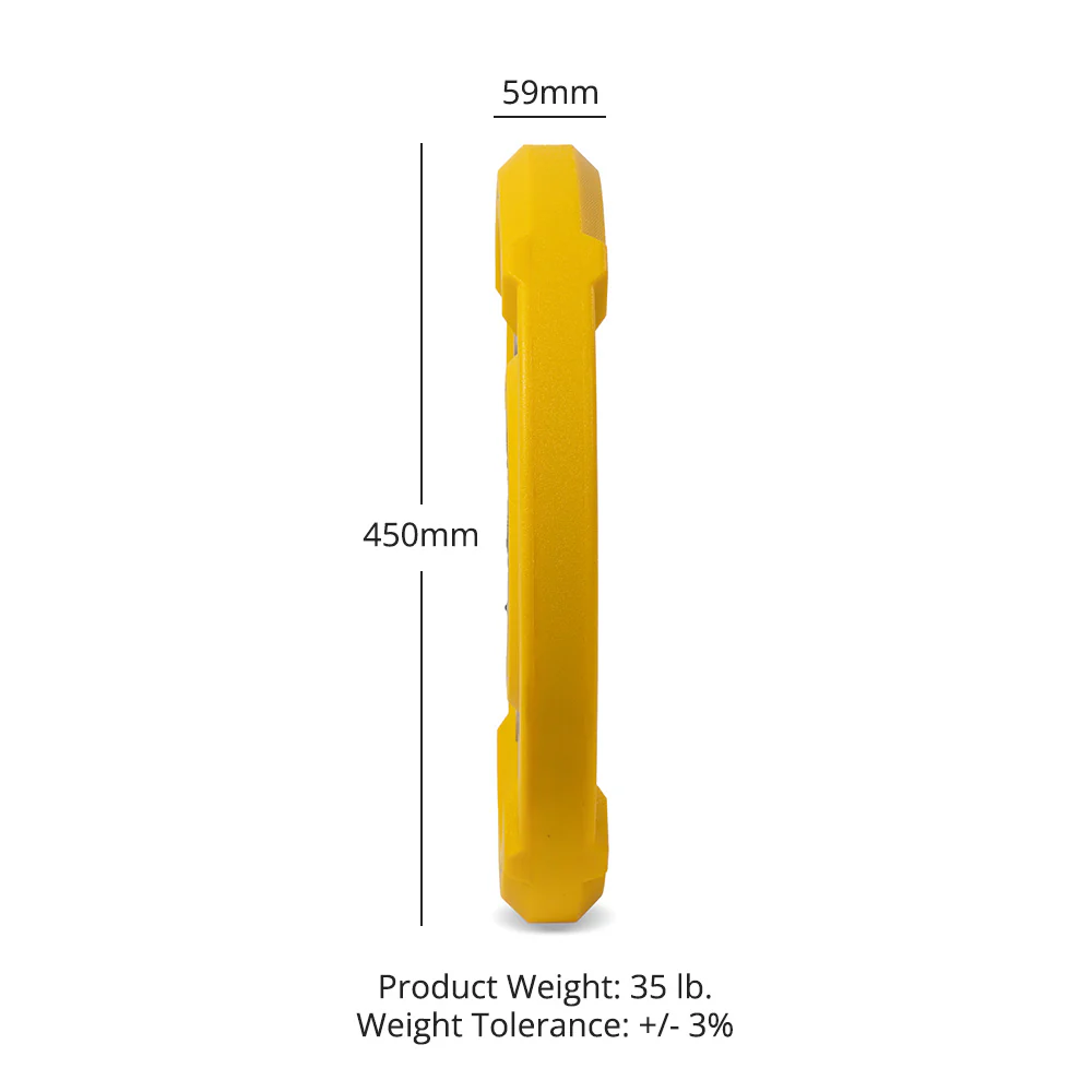 35 LB Single EZ-Grip Elite Urethane Color Plate - Image 10