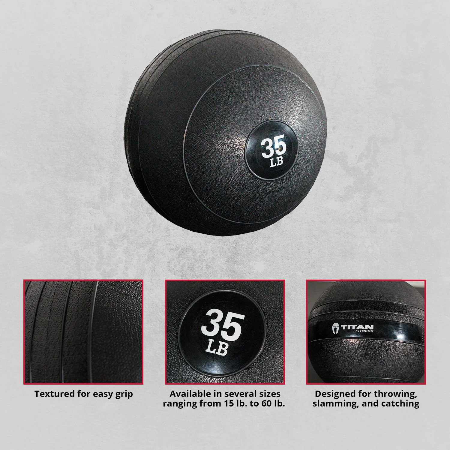 Scratch and Dent - 35 lb. Slam Ball Rubber - FINAL SALE - Image 5