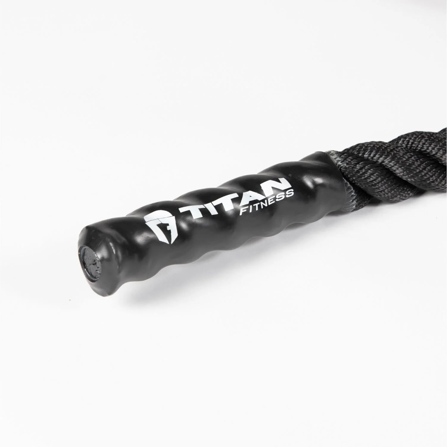 Scratch and Dent - 40' x 1.5" Battle Rope Black Poly Dacron - FINAL SALE - Image 4