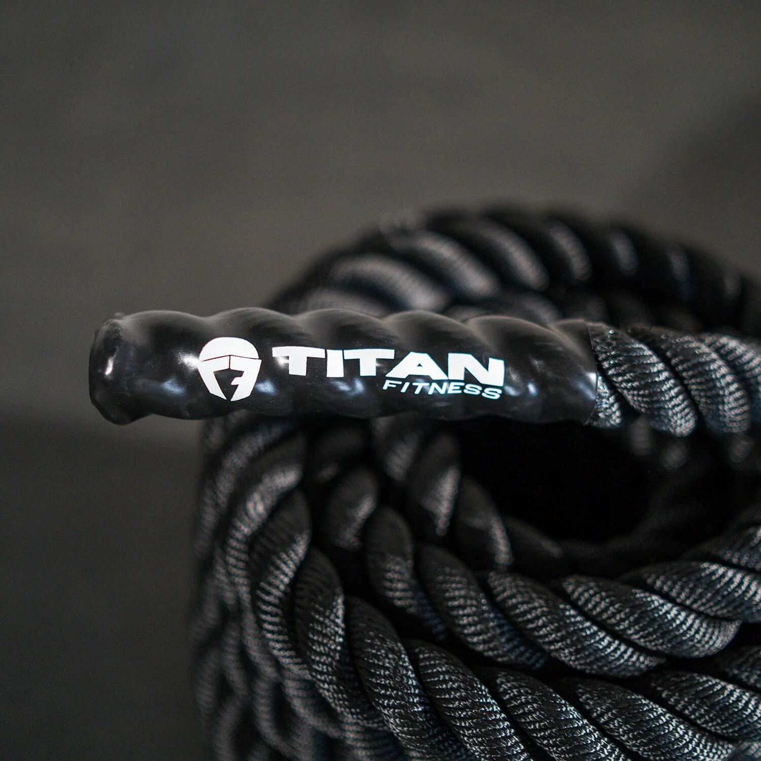 Scratch and Dent - 40' x 2" Battle Rope Black Poly Dacron - FINAL SALE - Image 2