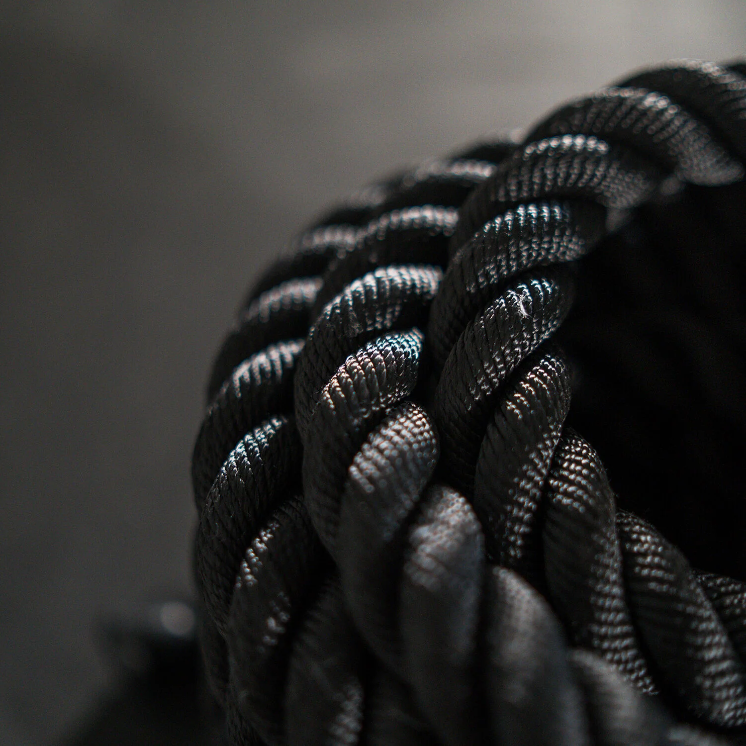 Scratch and Dent - 40' x 2" Battle Rope Black Poly Dacron - FINAL SALE - Image 3
