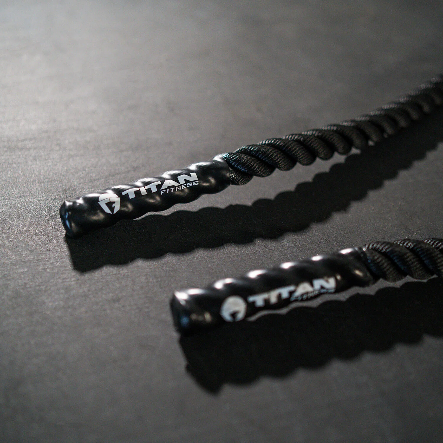 Scratch and Dent - 40' x 2" Battle Rope Black Poly Dacron - FINAL SALE - Image 6