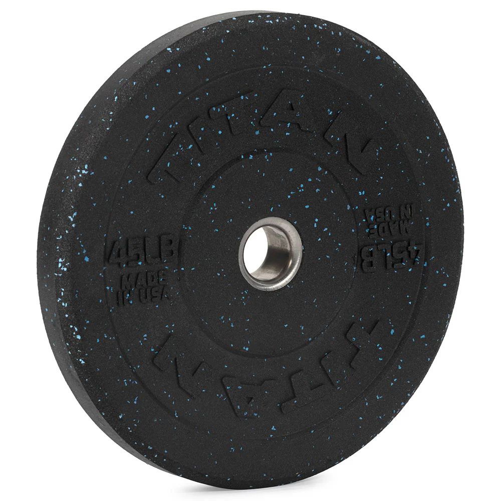 45 LB Single Crumb Rubber Bumper Plate