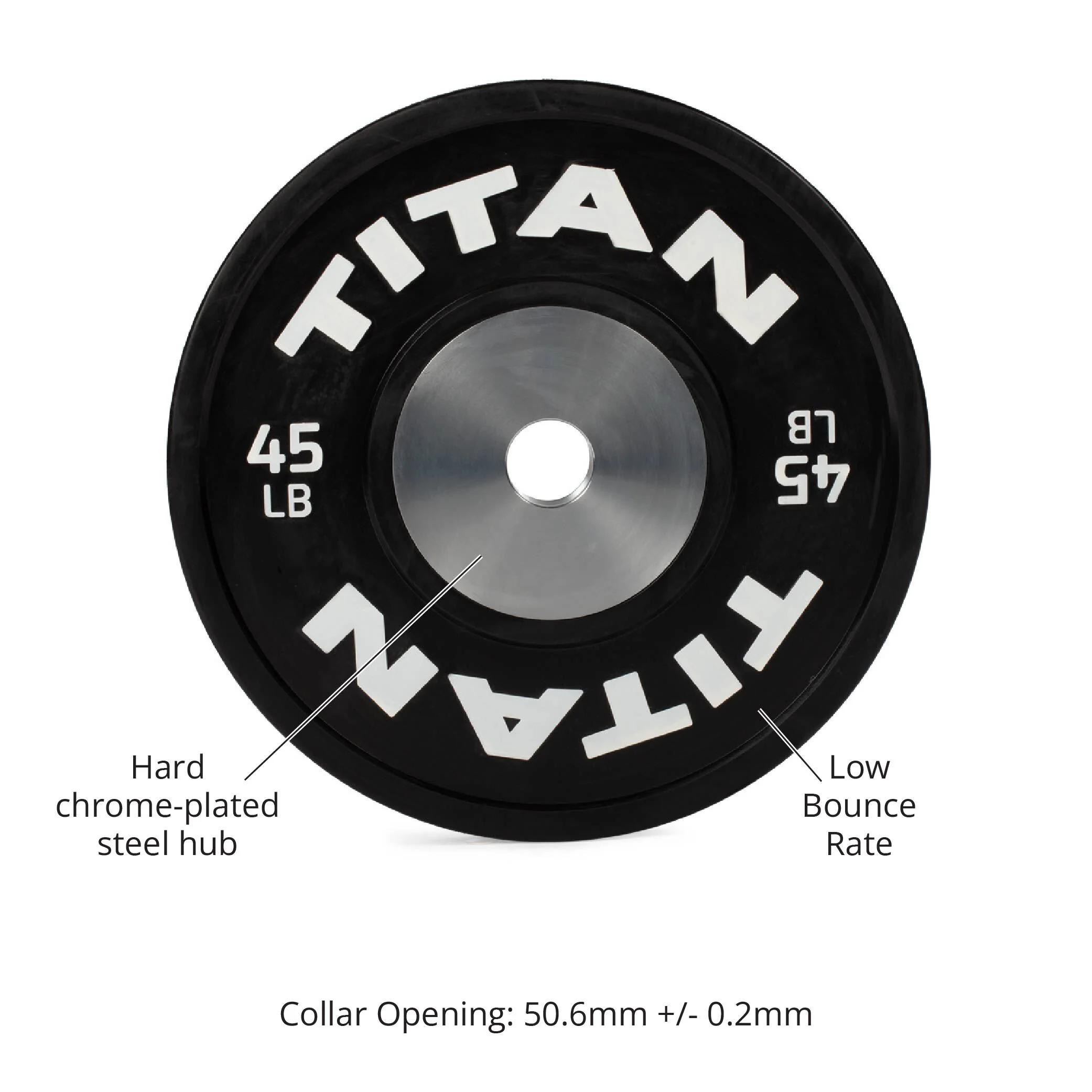 Scratch and Dent - 45 LB Single Elite Competition Plate - FINAL SALE - Image 2