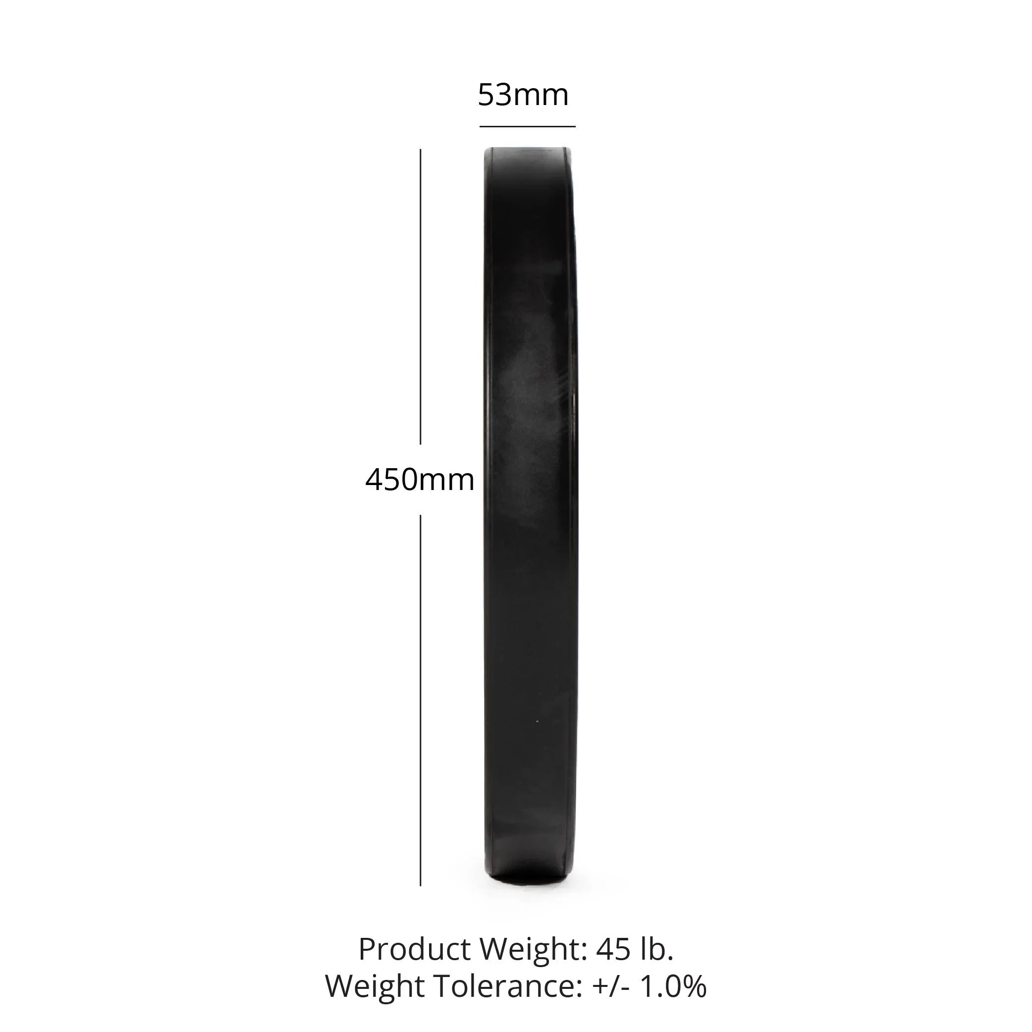 Scratch and Dent - 45 LB Single Elite Competition Plate - FINAL SALE - Image 3