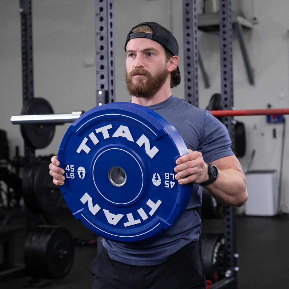 45 LB Single EZ-Grip Color Bumper Plate - Image 8