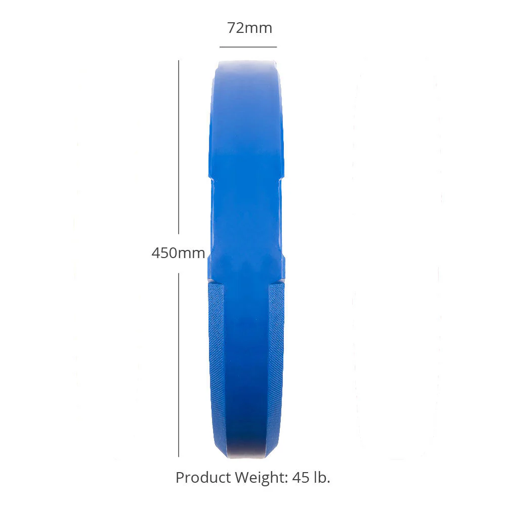 45 LB Single EZ-Grip Color Bumper Plate - Image 11