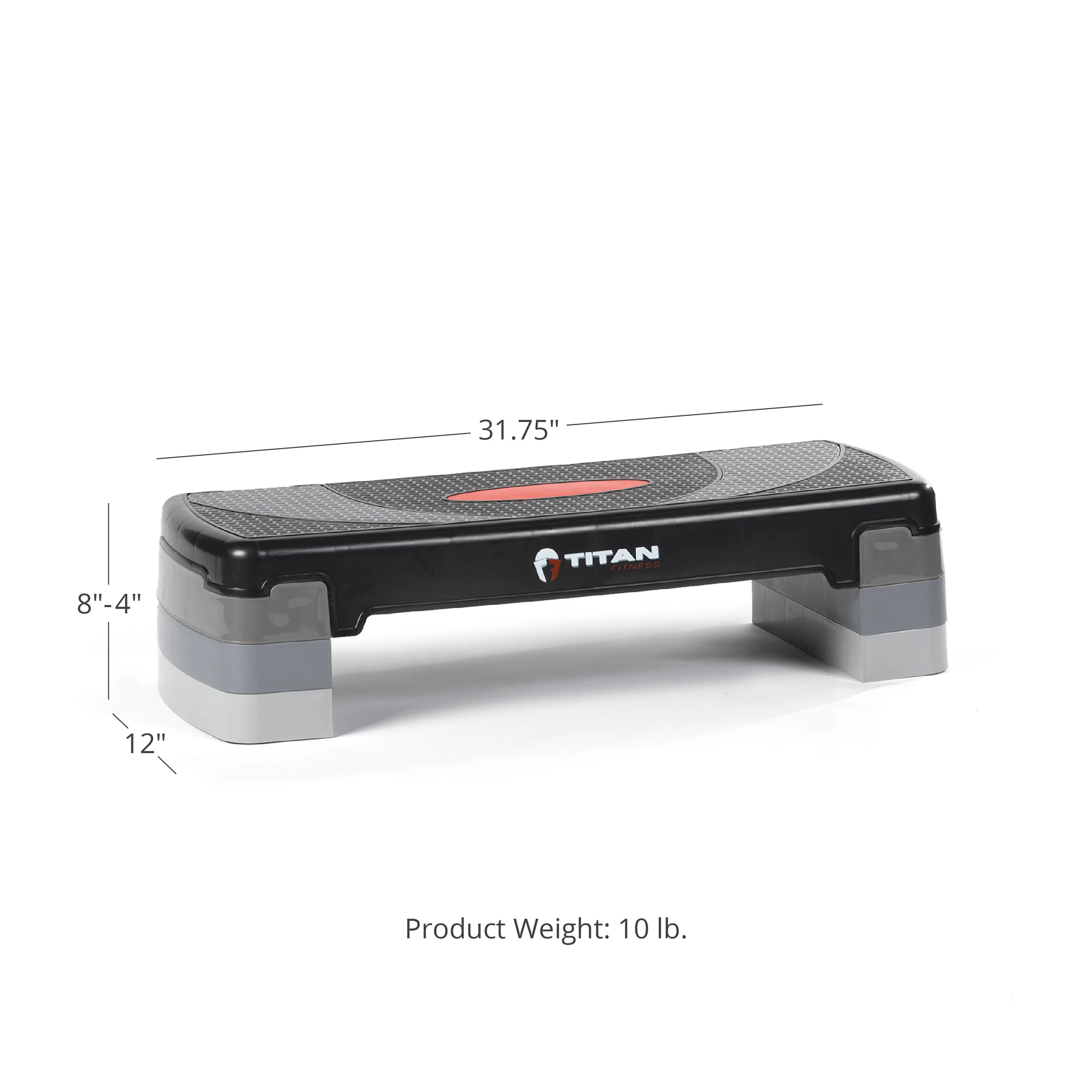 Scratch and Dent - 4" - 8" Aerobic Step w/ Risers 31" Exercise Stepper - FINAL SALE - Image 2