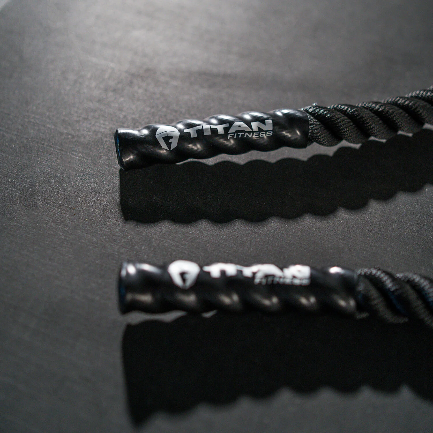 Scratch and Dent - 50' x 1.5" Battle Rope Black Poly Dacron - FINAL SALE - Image 3