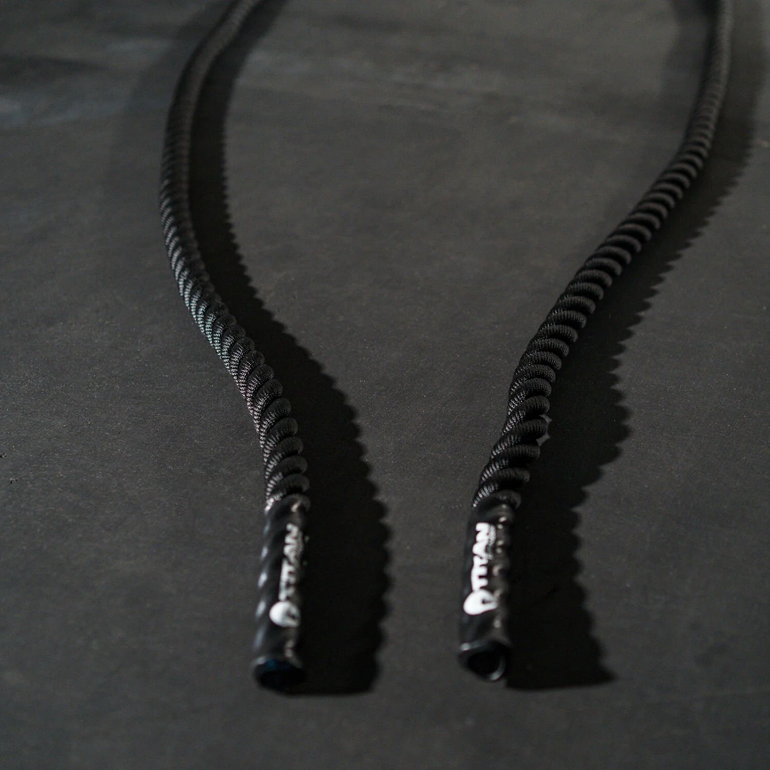 Scratch and Dent - 50' x 1.5" Battle Rope Black Poly Dacron - FINAL SALE - Image 4