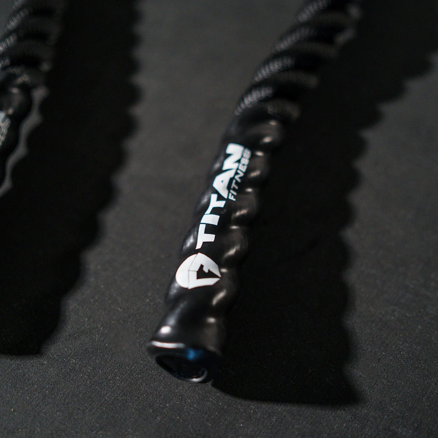 Scratch and Dent - 50' x 1.5" Battle Rope Black Poly Dacron - FINAL SALE - Image 5