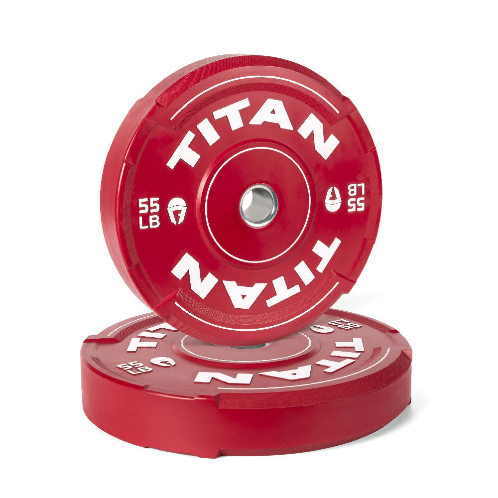 Scratch and Dent, 55 LB Single EZ-Grip Color Bumper Plate - Image 2