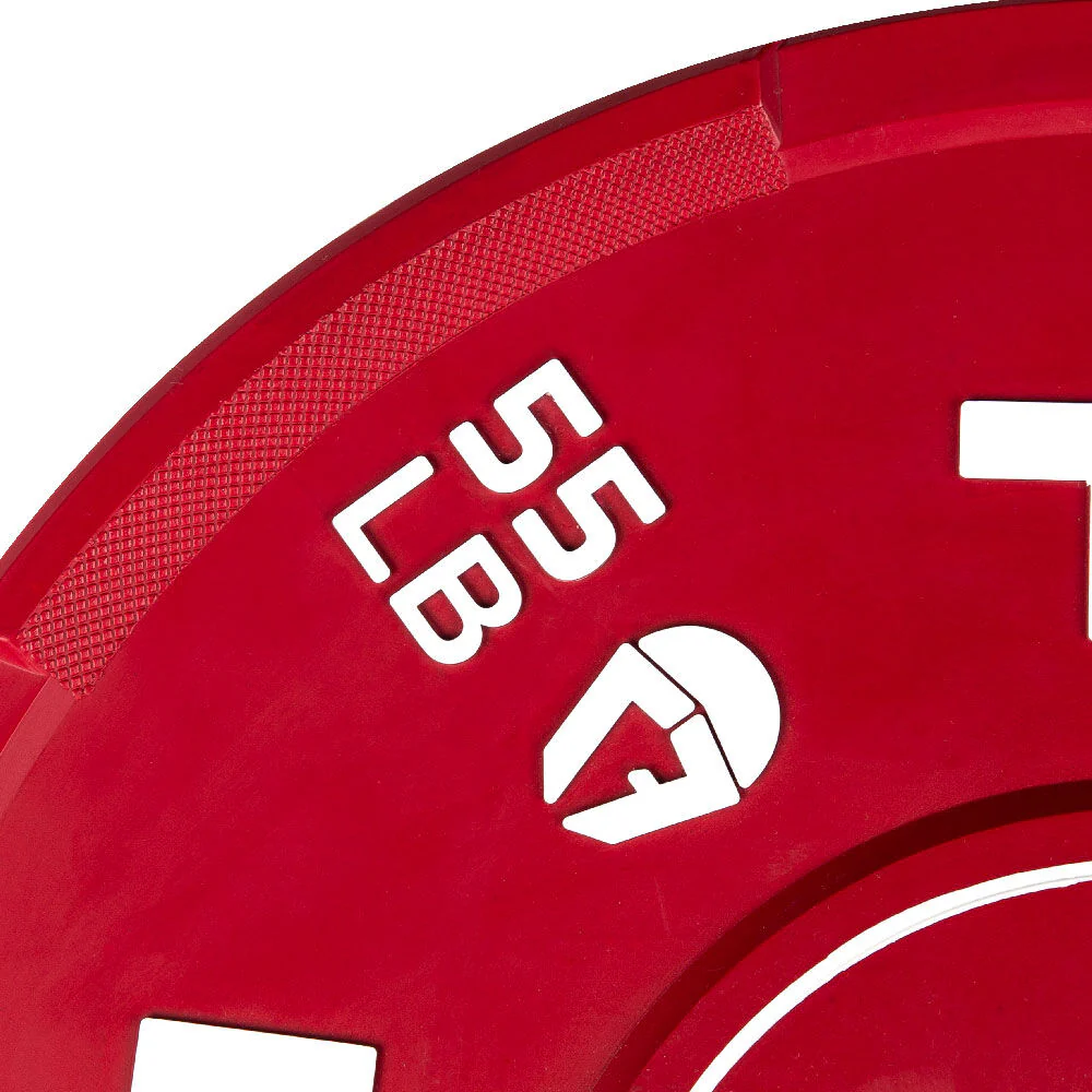 Scratch and Dent, 55 LB Single EZ-Grip Color Bumper Plate - Image 4